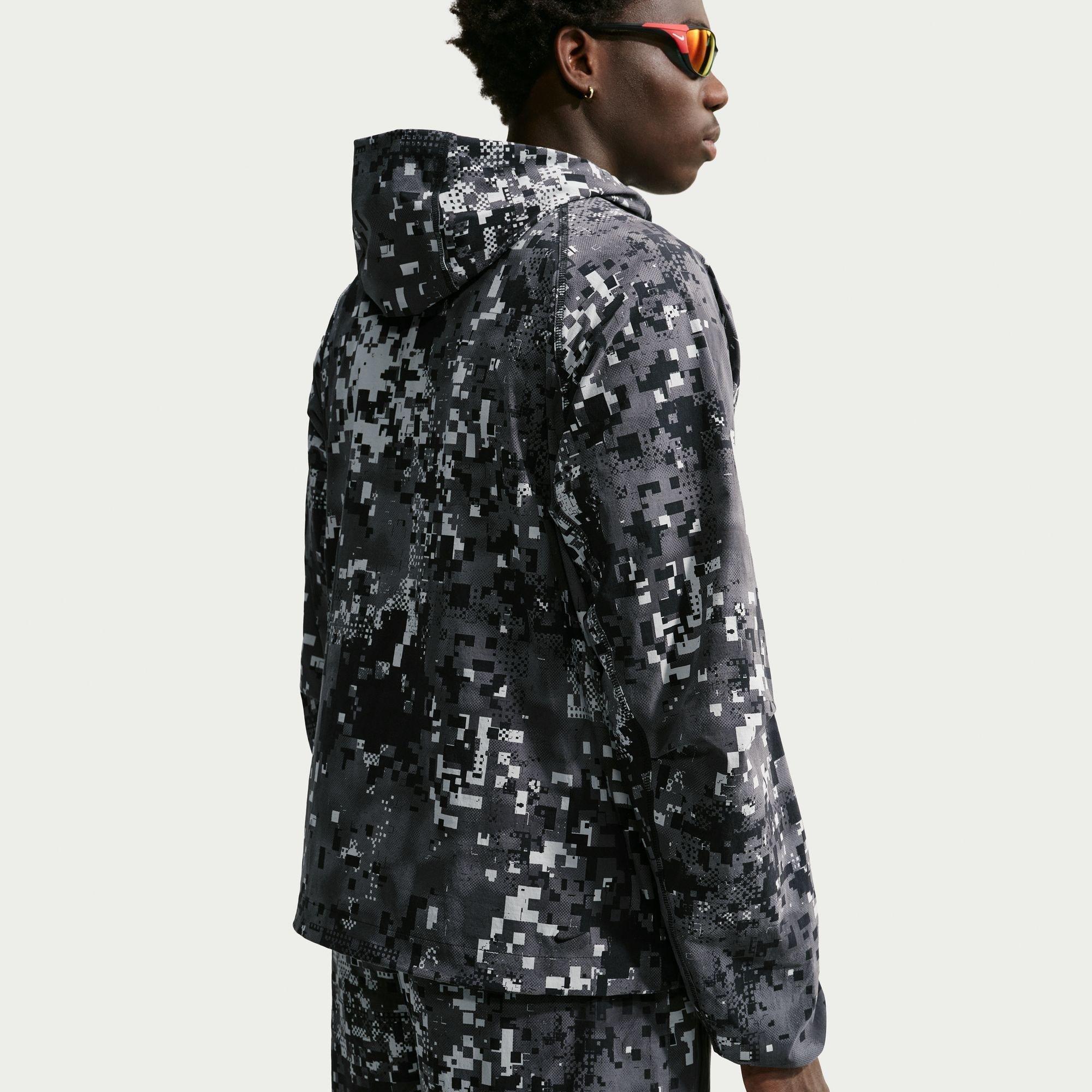 Smoke Grey - Nike - Nike Tech Wvn AOP Jk Sn64 - 2