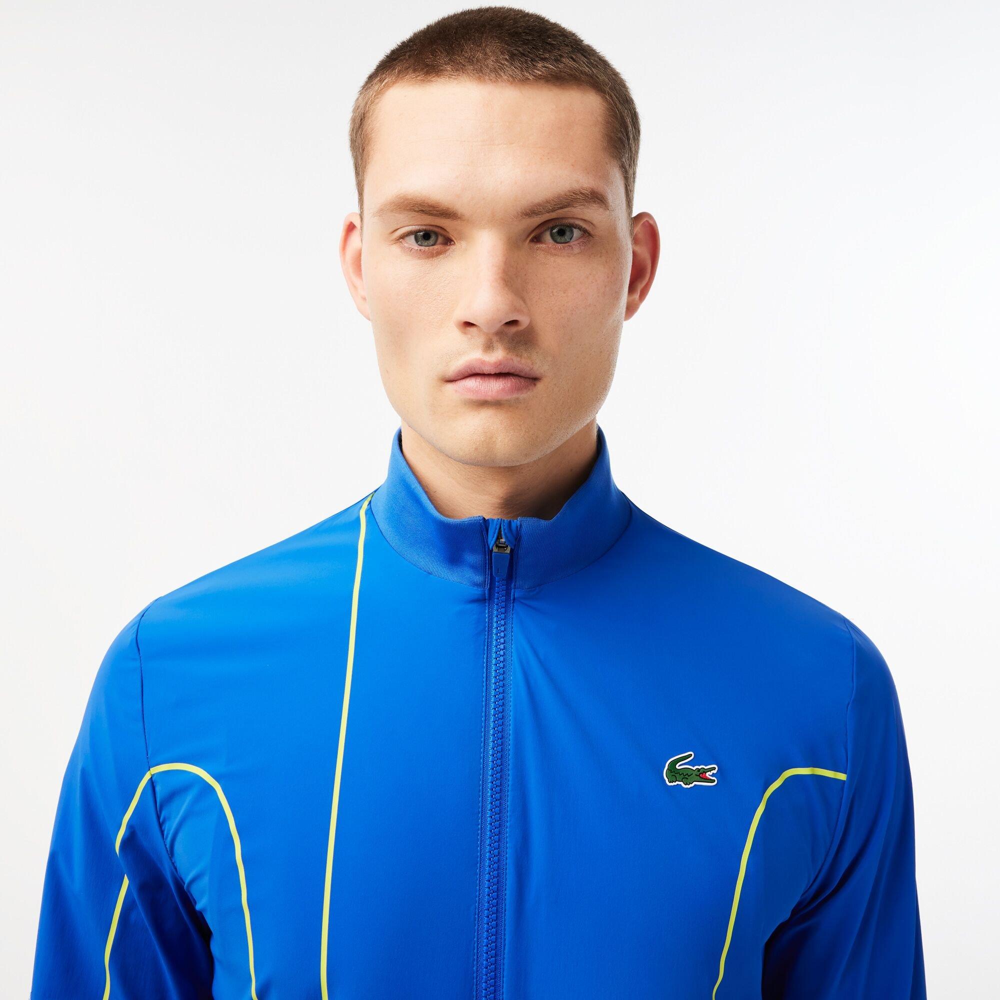 Marina/Lima - Lacoste - Men's Tracksuit Top - 2