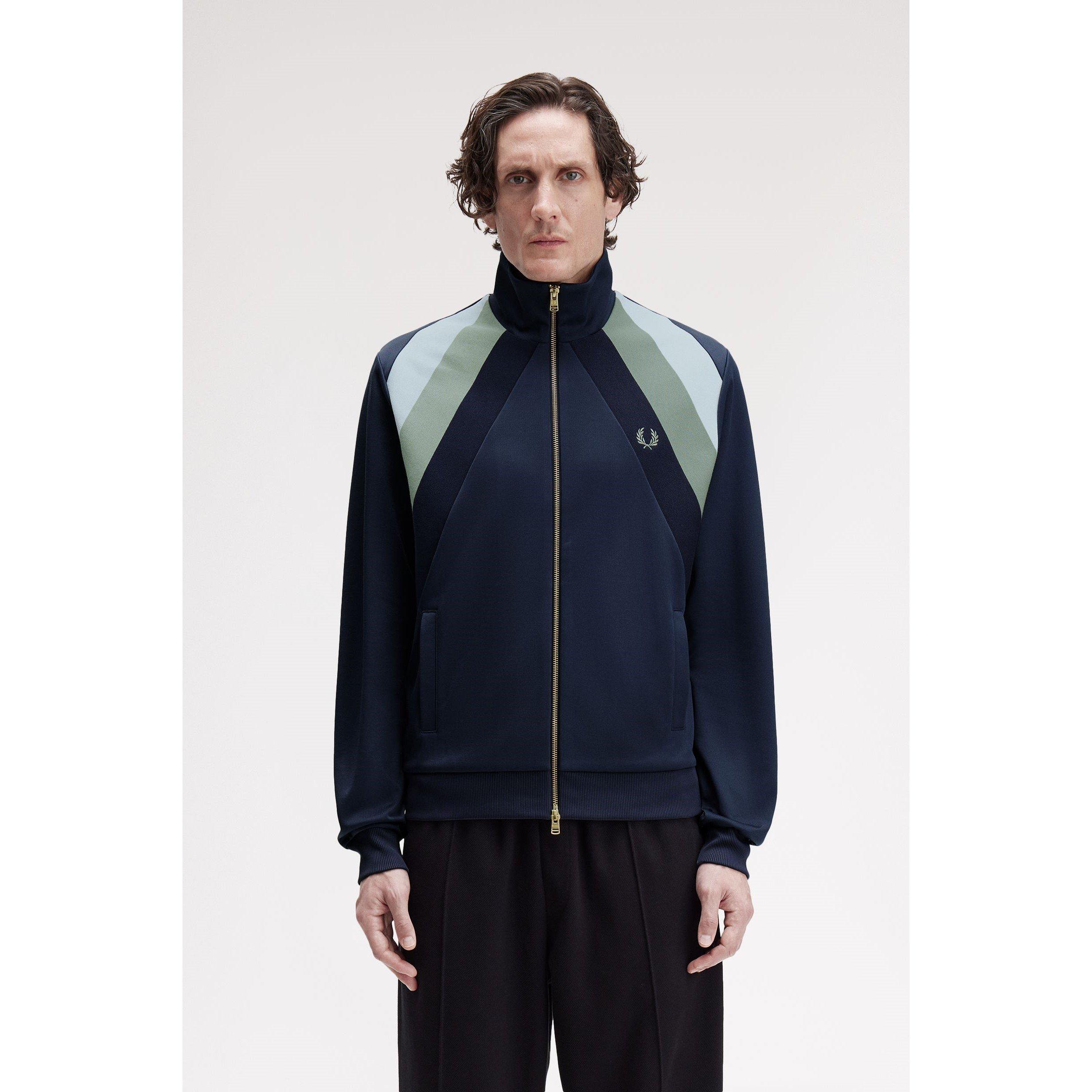 Dk Airforce 738 - Fred Perry - Men's Panel Tracksuit Top - 4