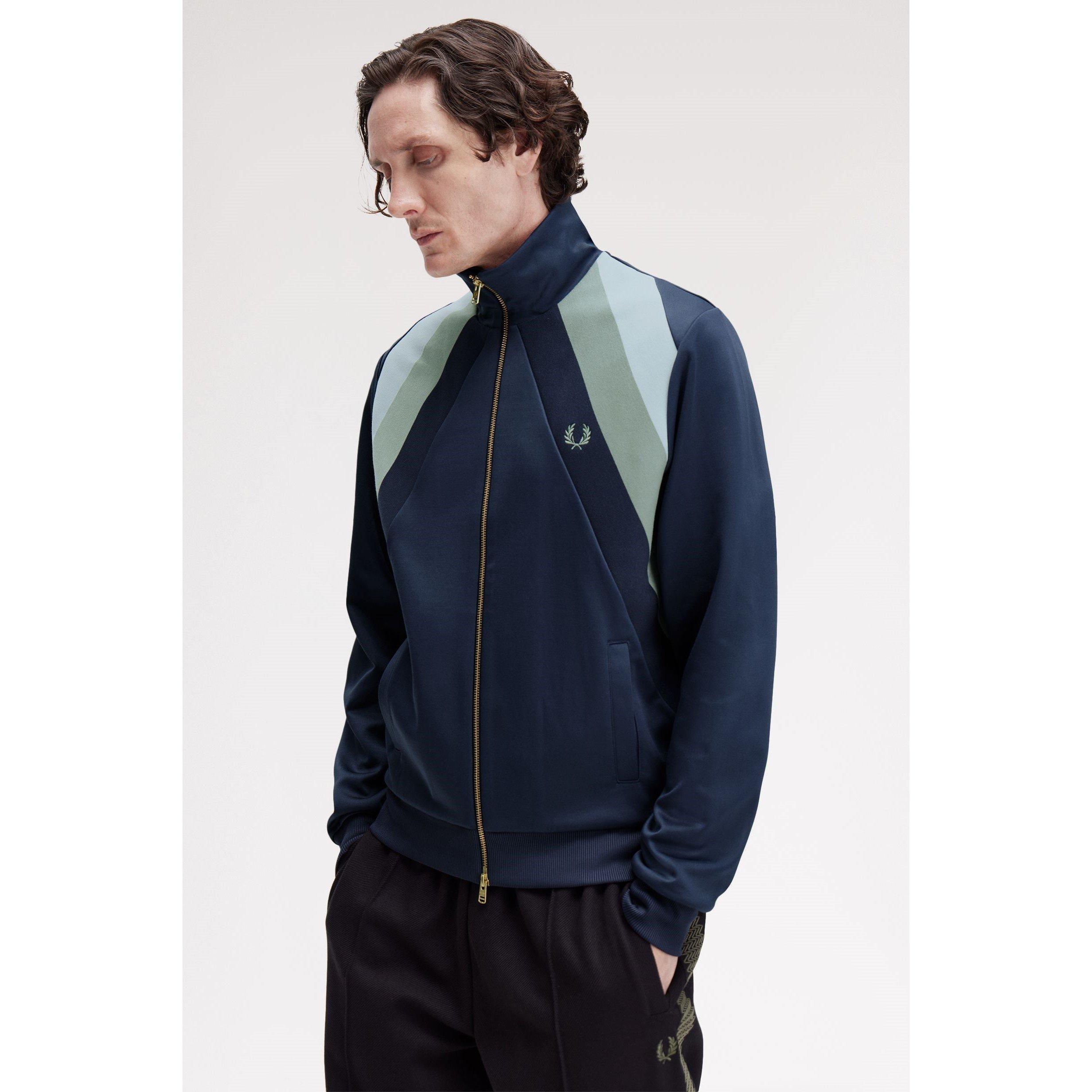Dk Airforce 738 - Fred Perry - Men's Panel Tracksuit Top - 5