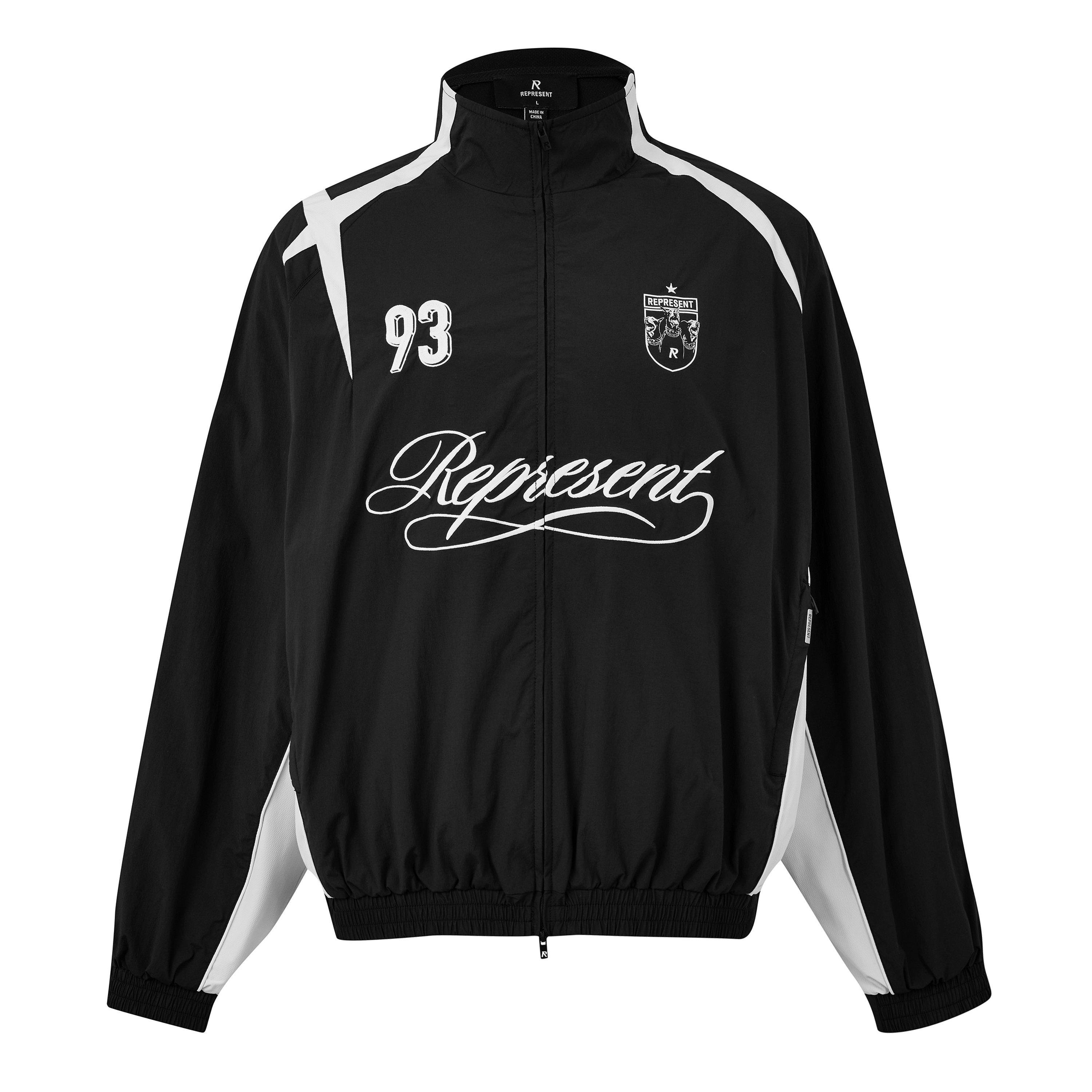 Represent Mens Star Track Top - Jet Black - L