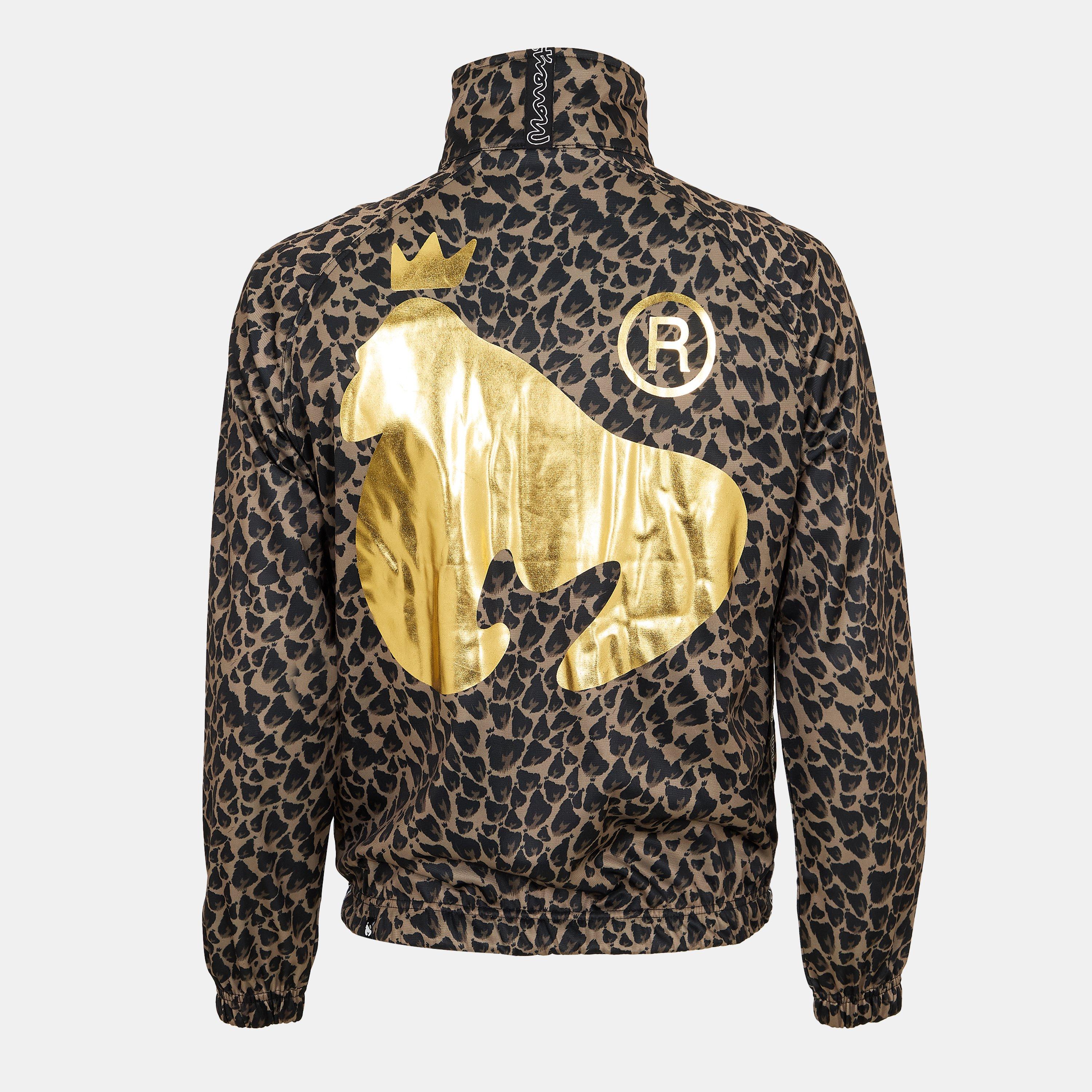 Black - Money - Gold Tricot Track Top - 2