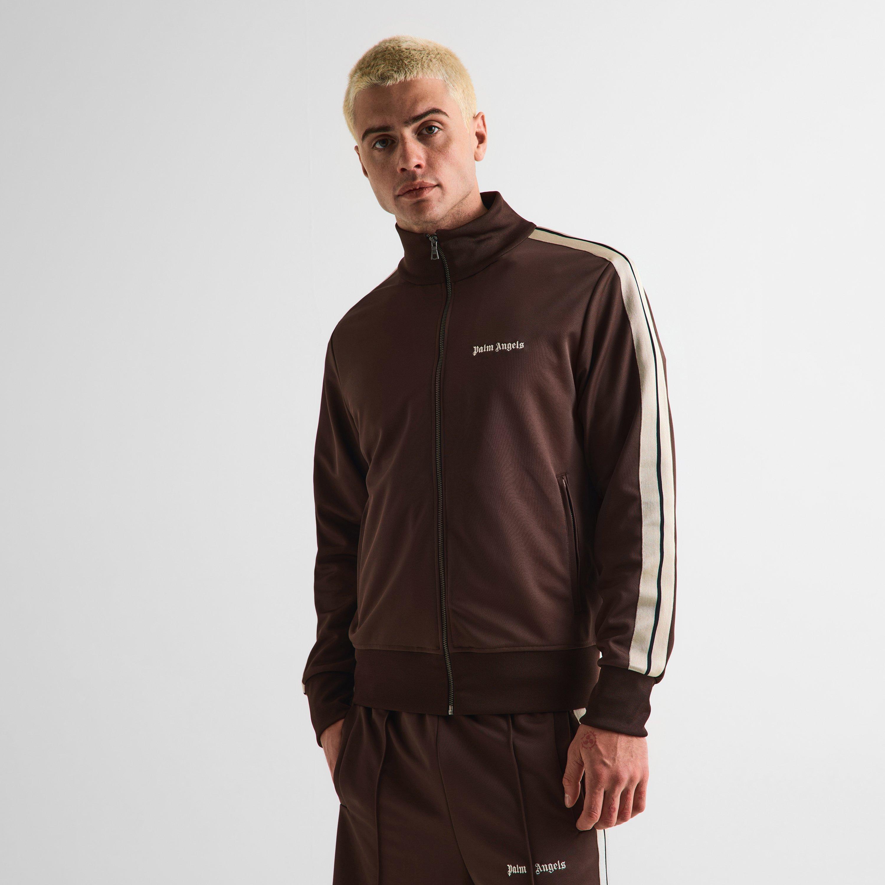 Brown - Palm Angels - Men's Tracksuit Top - 3