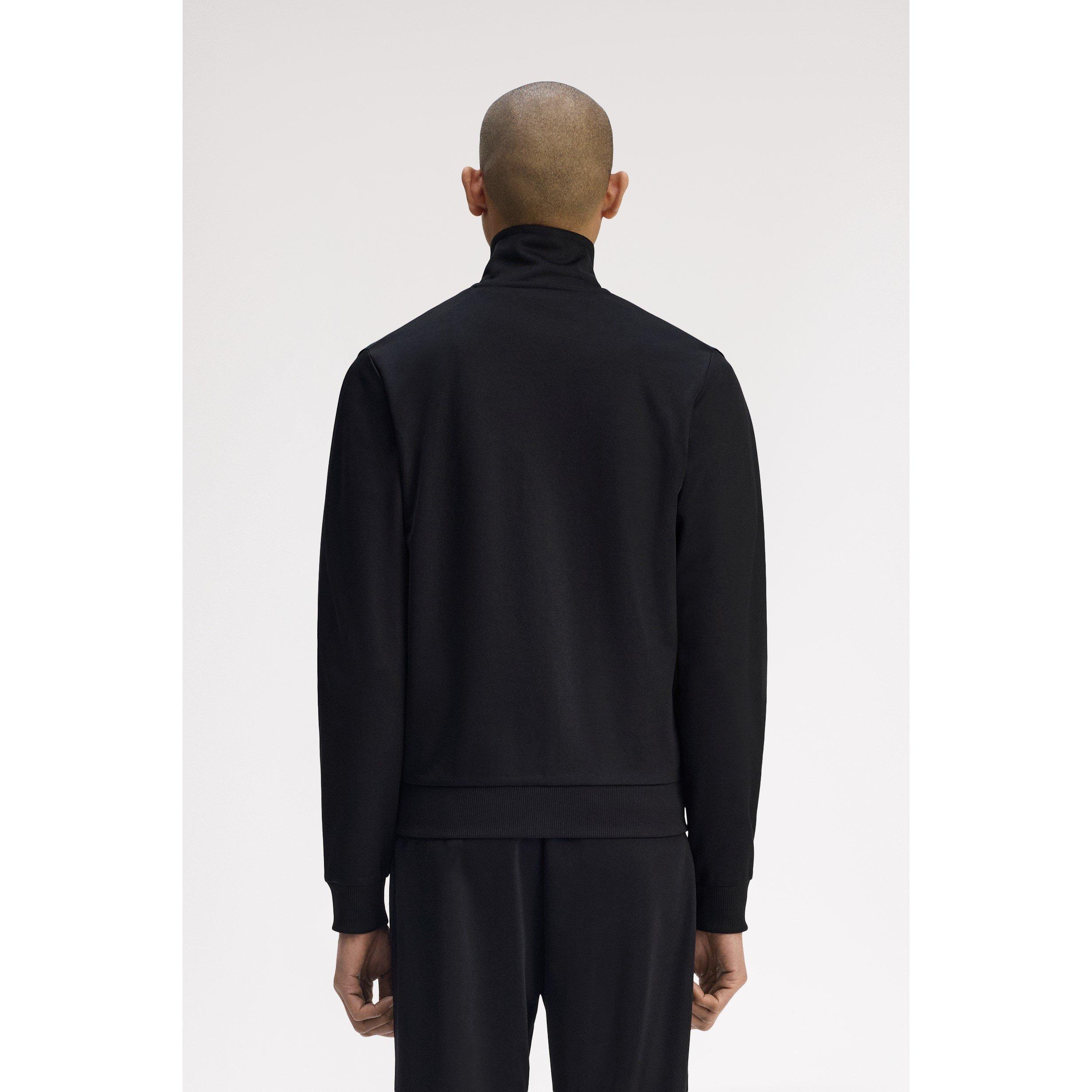Black 102 - Fred Perry - Fred Tartan TrackTop Sn61 - 4