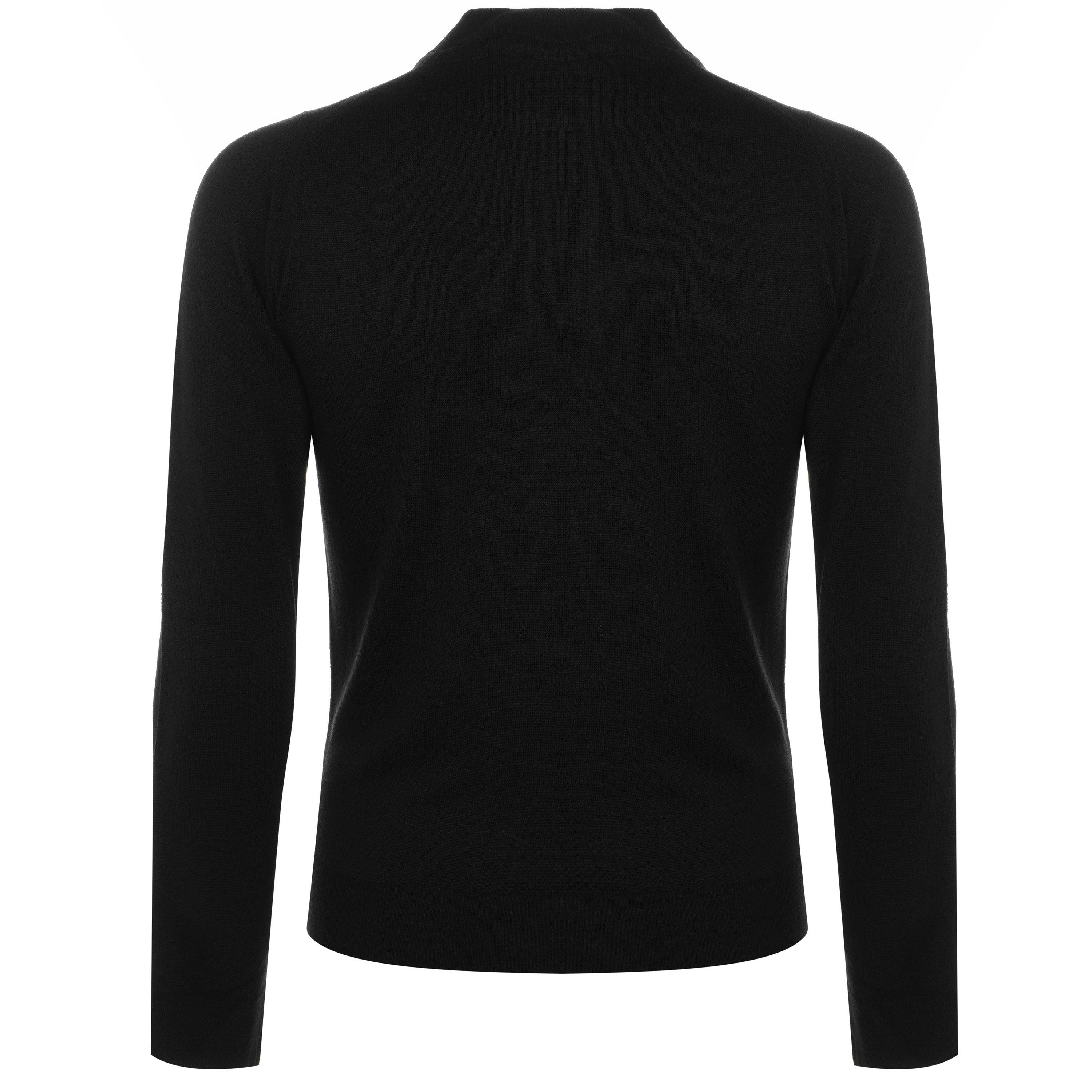 Black - John Smedley - Maclean Zipped Sweatshirt - 2