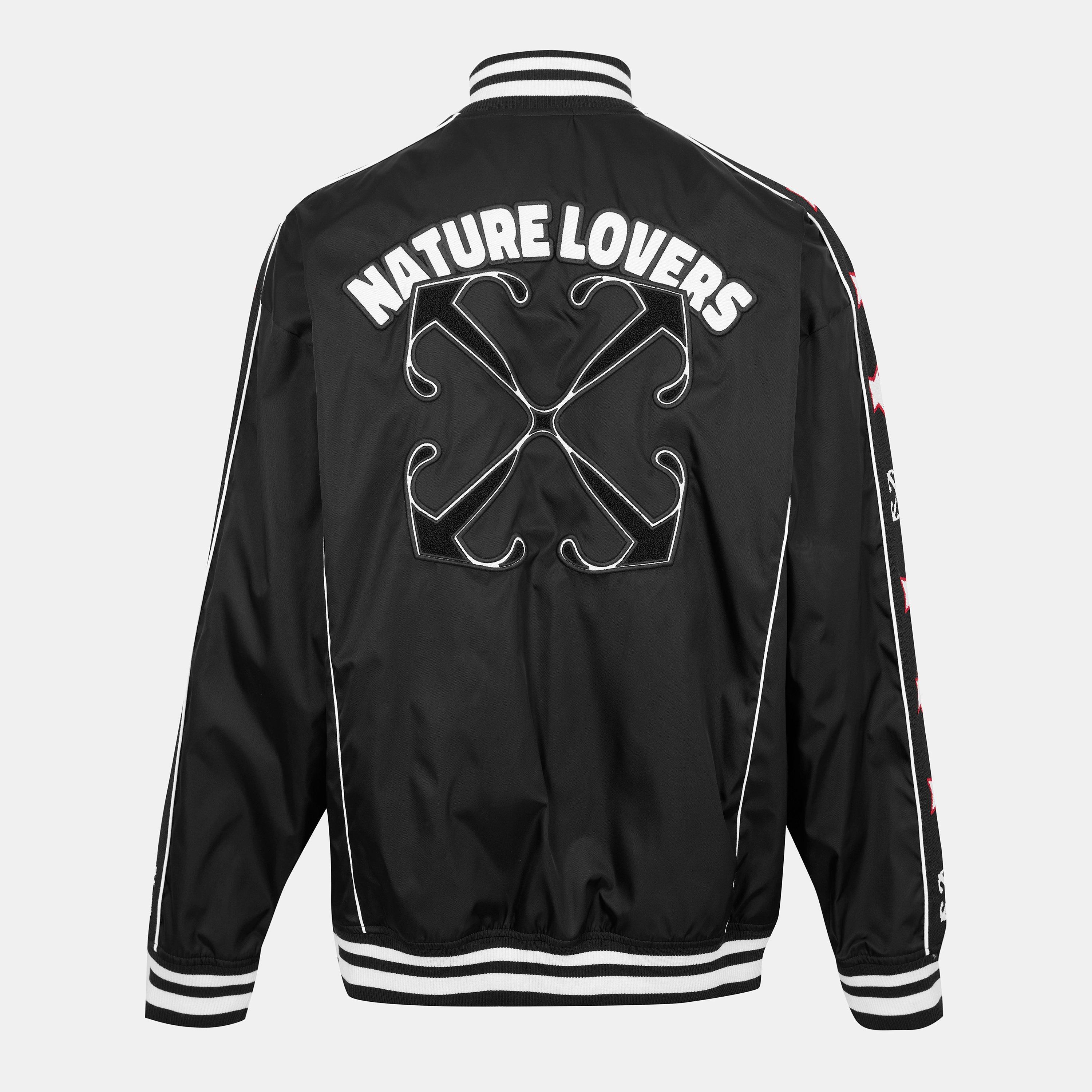 Black/White - Off White - Men's Tracksuit Top - 2