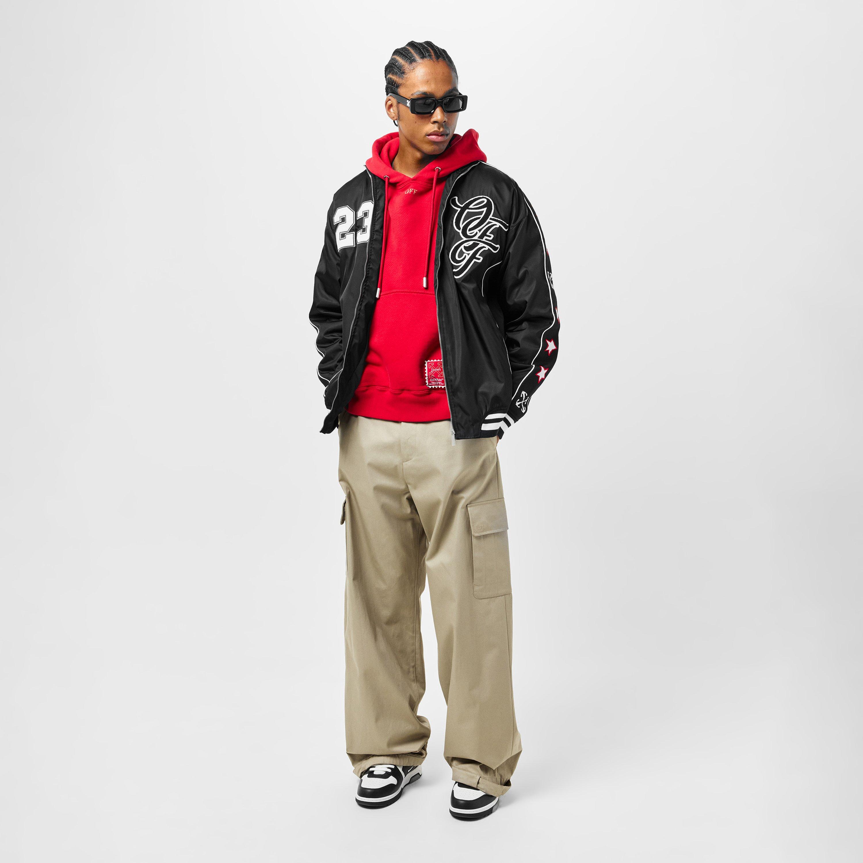 Black/White - Off White - Men's Tracksuit Top - 6