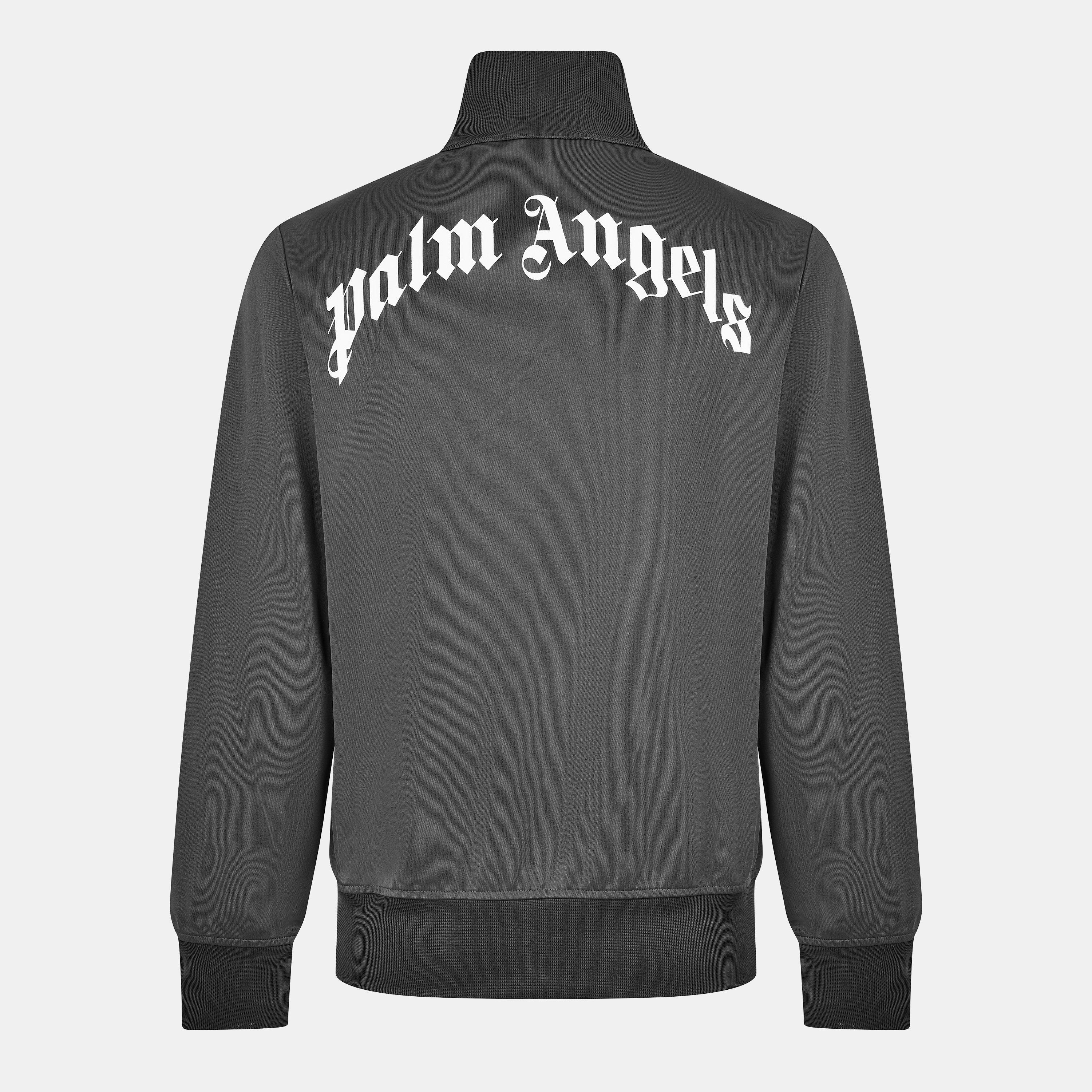 Dark Grey - Palm Angels - Men's Curve Tracksuit Top - 2