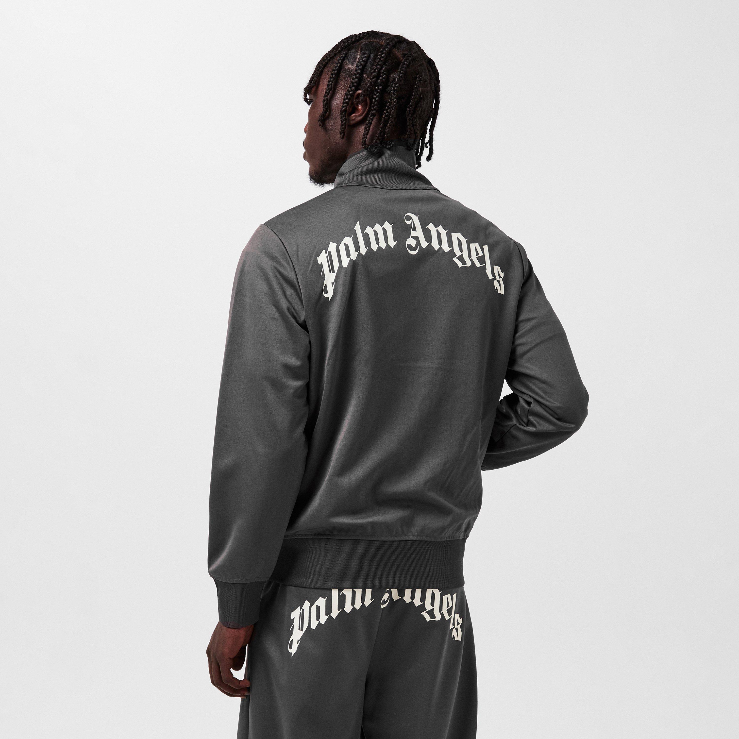 Palm Angels Men's Curve Zip Tracksuit Top | Cruise Fashion