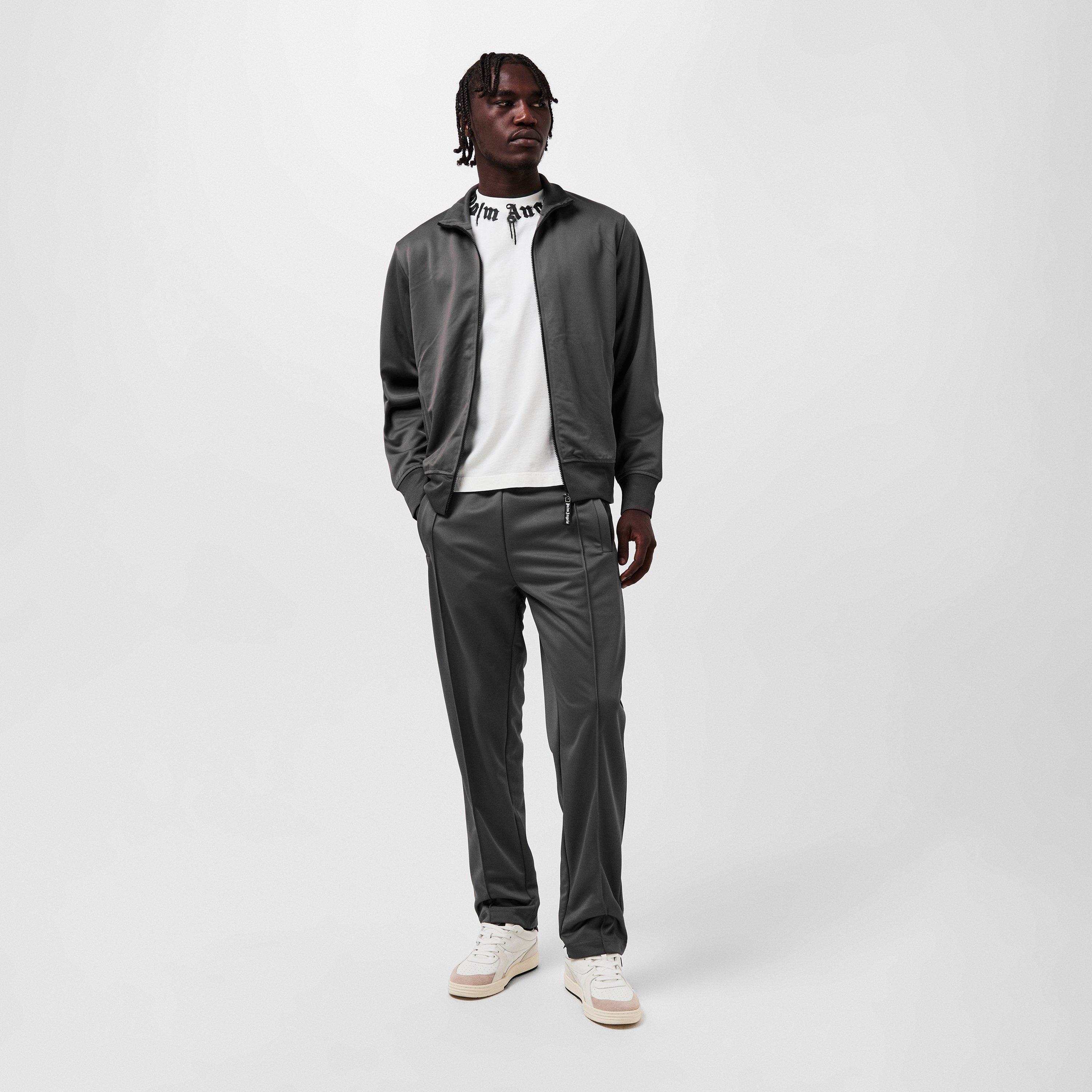 Palm Angels Men's Curve Zip Tracksuit Top | Cruise Fashion