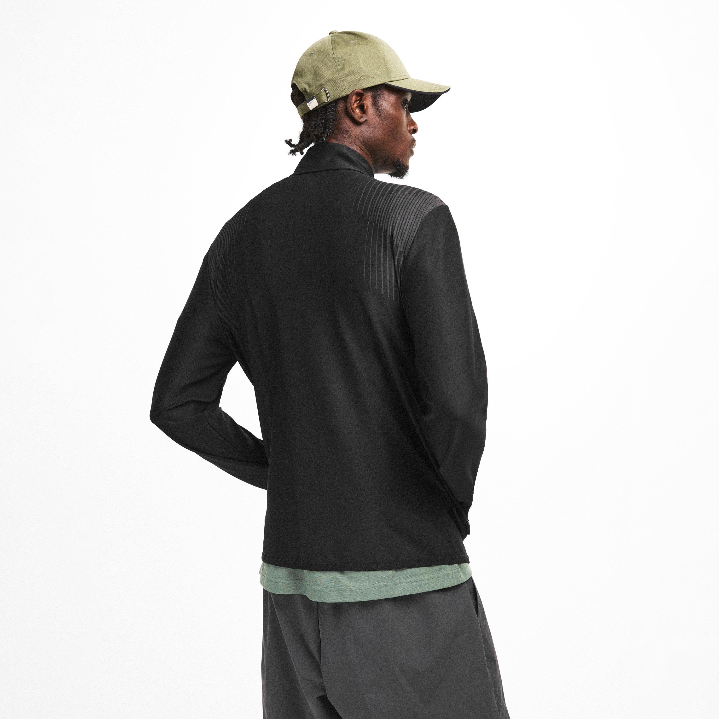 Black 001 - Boss - Sw Active Push Fz 10260714 01 Tracksuit Top Mens - 4