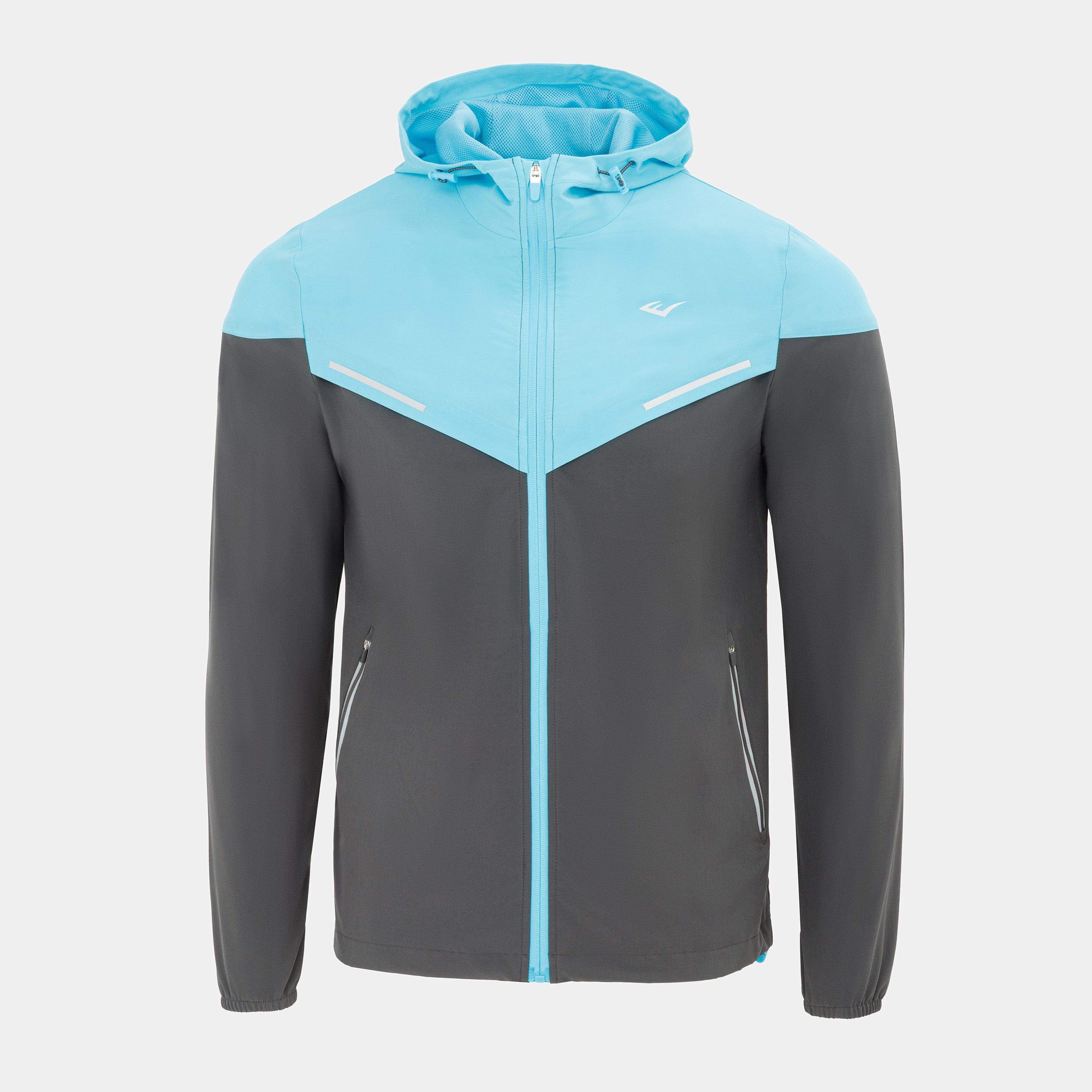Everlast Men's Flex Jacket - Grey/Cyan - M