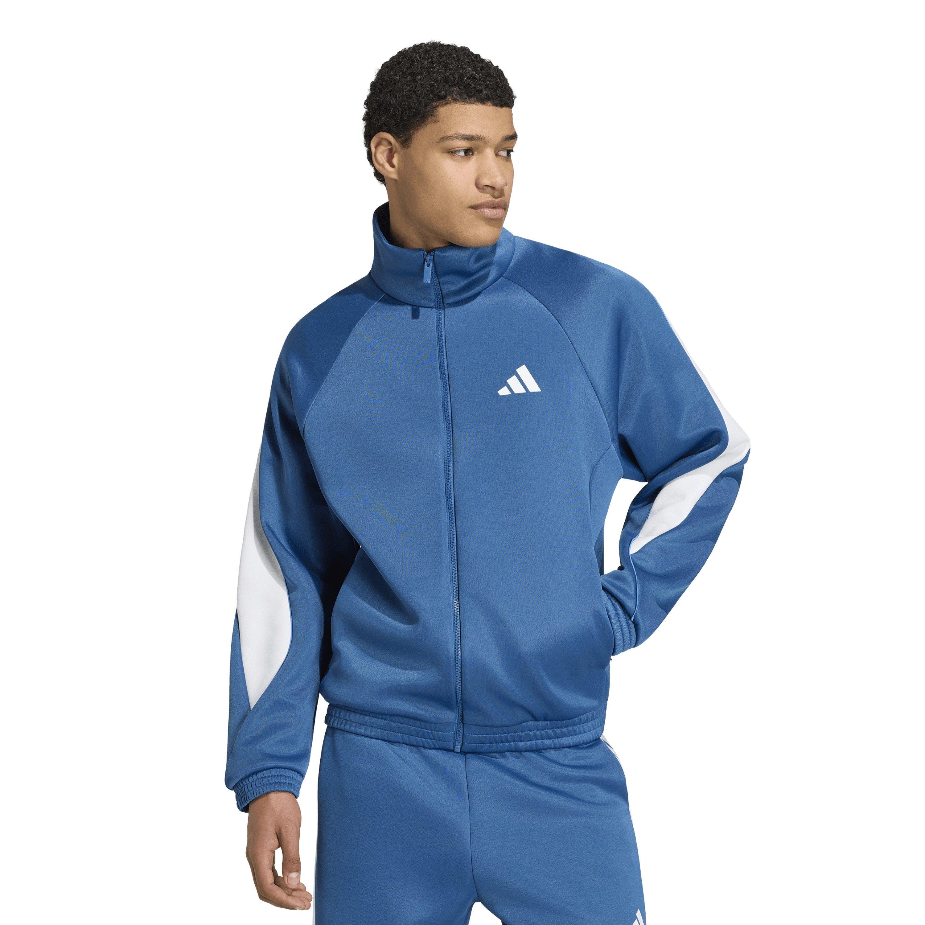Petrol/Wht/Blue - adidas - Men's Stadium Tracksuit Top - 2