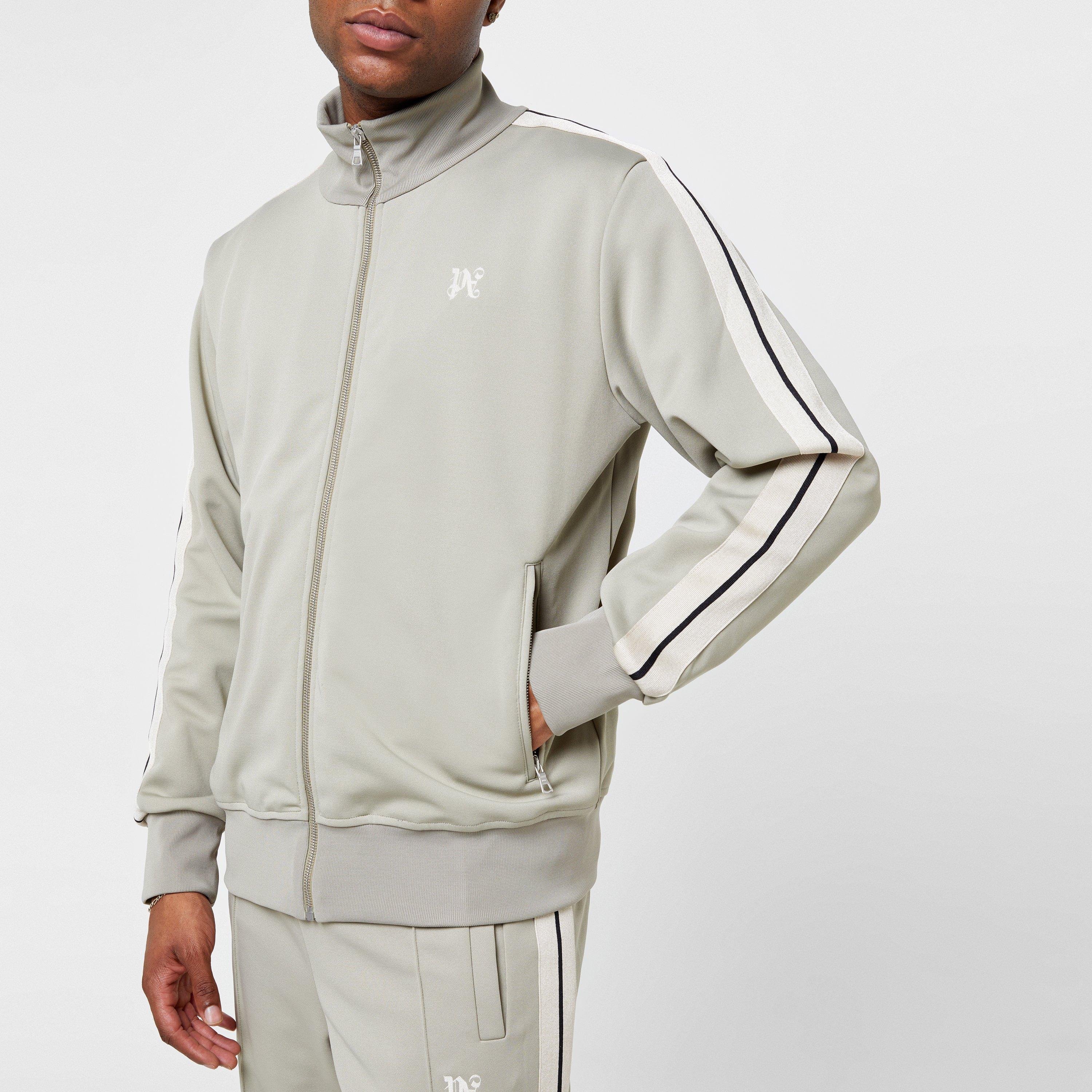 Grey 0703 - Palm Angels - Monogram Track Jacket - 3