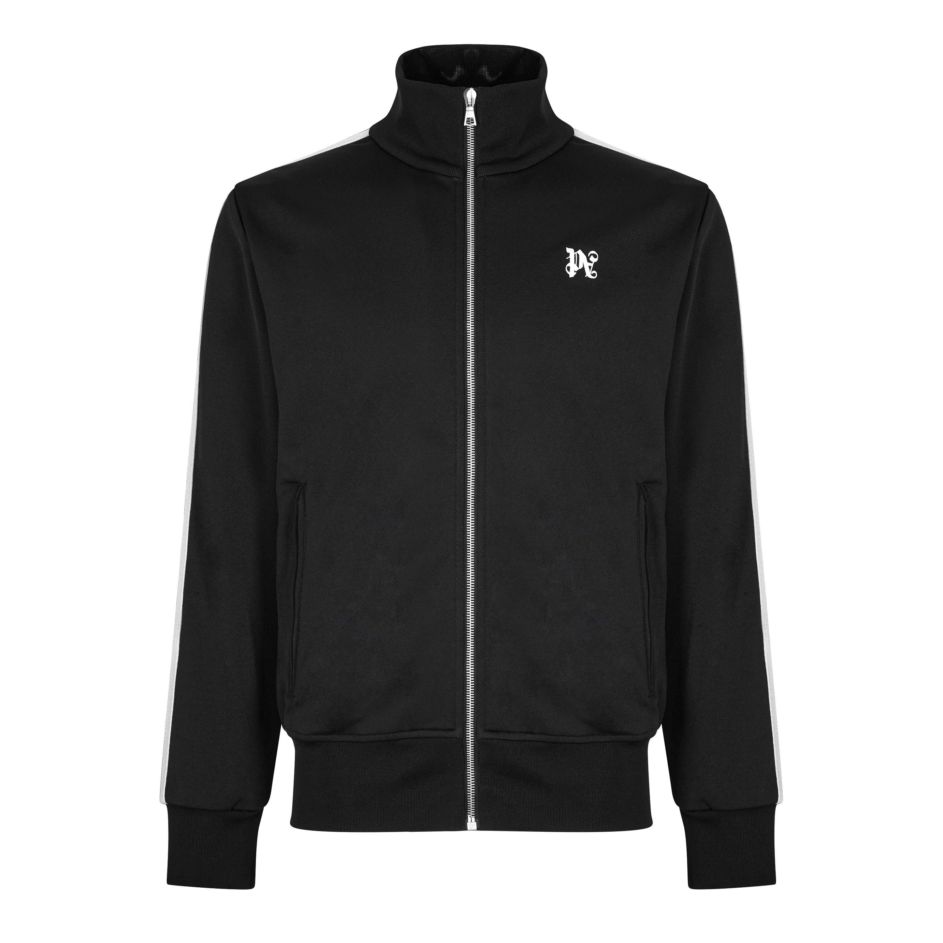 Blk Wht 1003 - Palm Angels - Monogram Track Jacket - 7