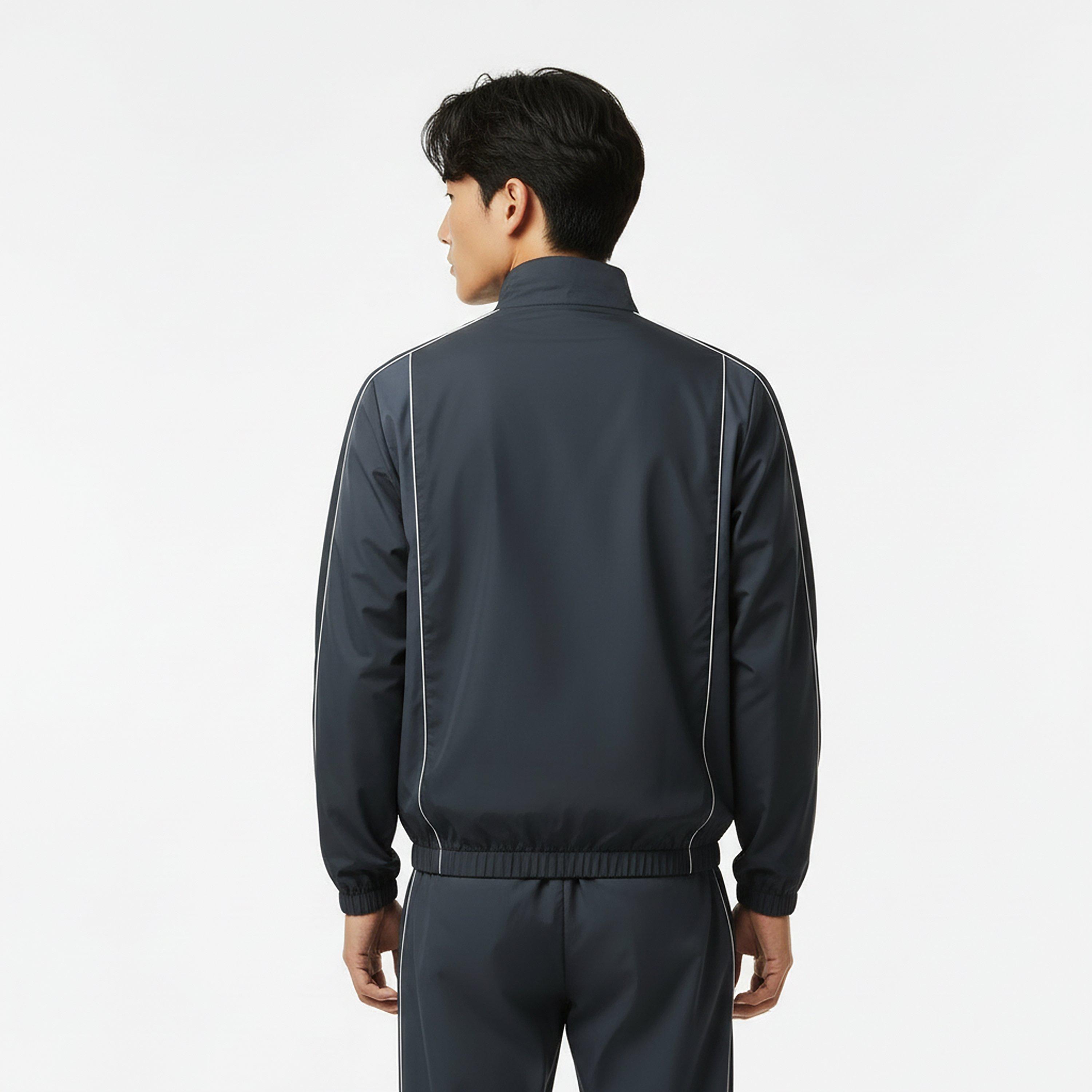 Black 4CI - Lacoste - Men's Black Tracksuit Top - 4