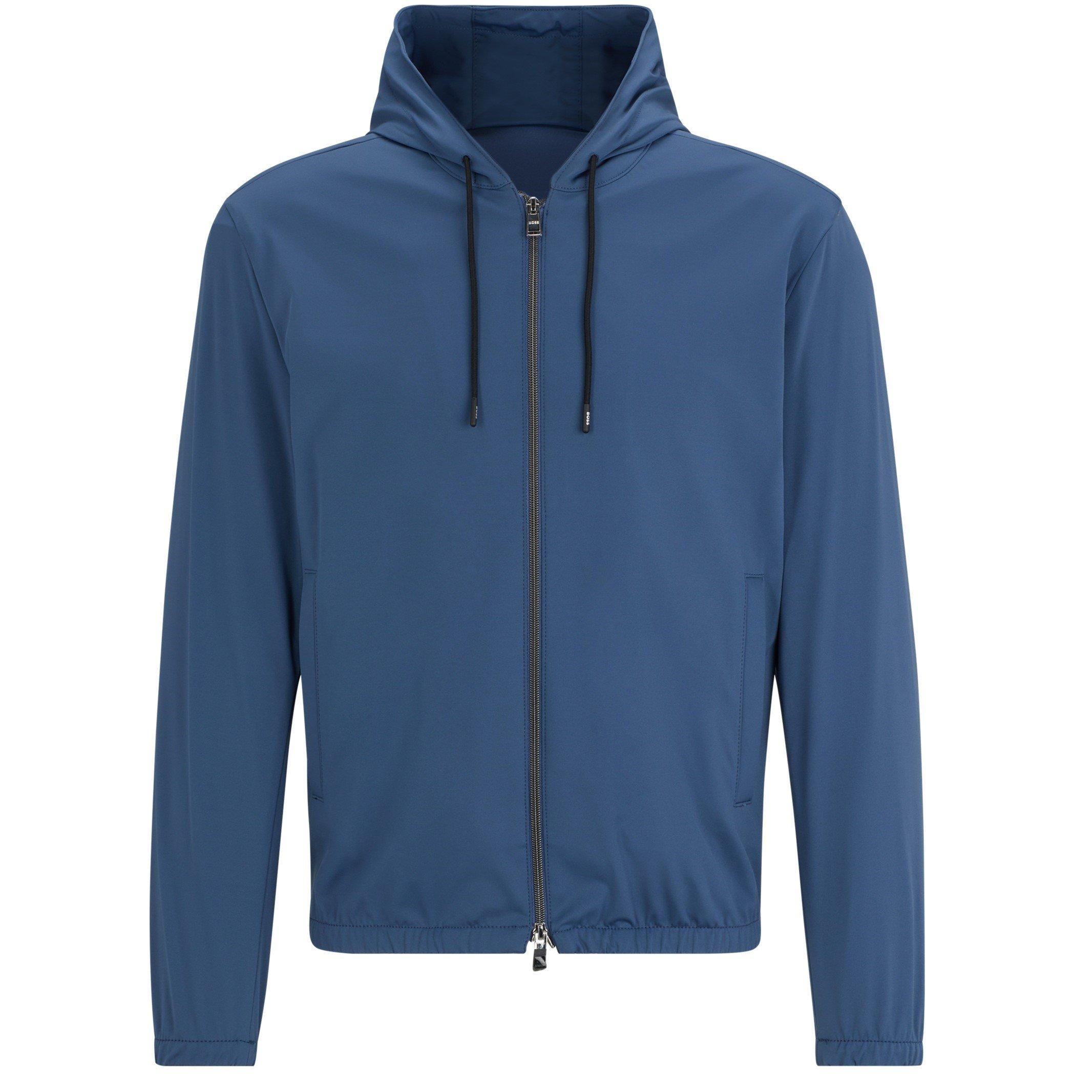 Blue - Boss - Men's P Hanry Junior Hood Tracksuit Top - 4
