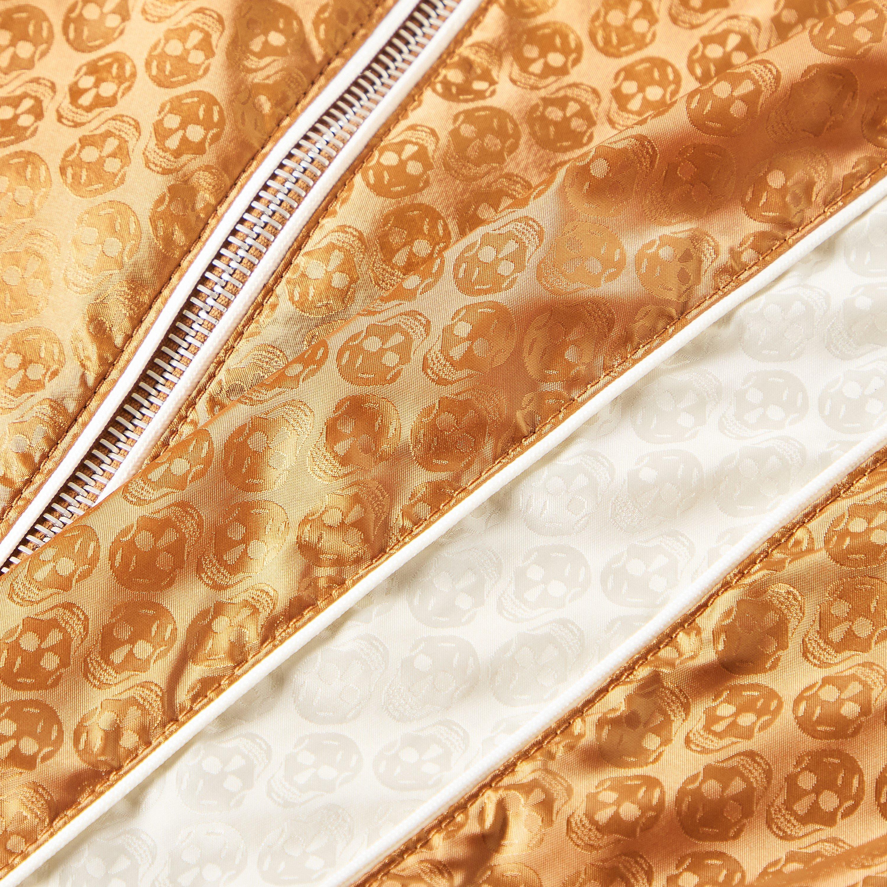 Camel - Alexander McQueen - Men's Alex Skull Jacquard Tracksuit Top - 5