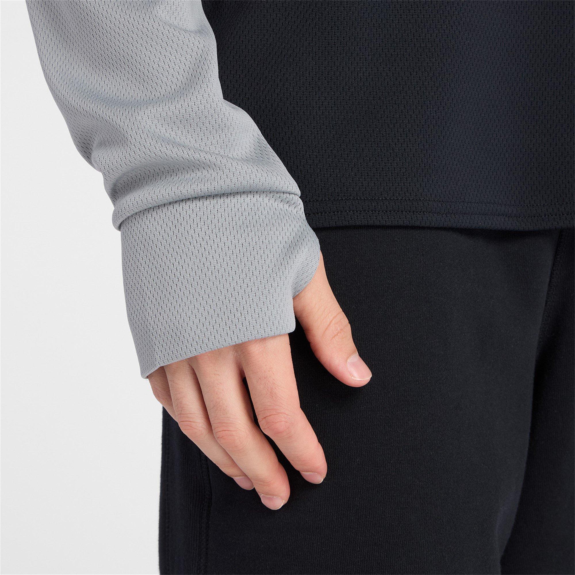 Grey - New Balance - NBLS Utility 1/4 Zip Sn62 - 4