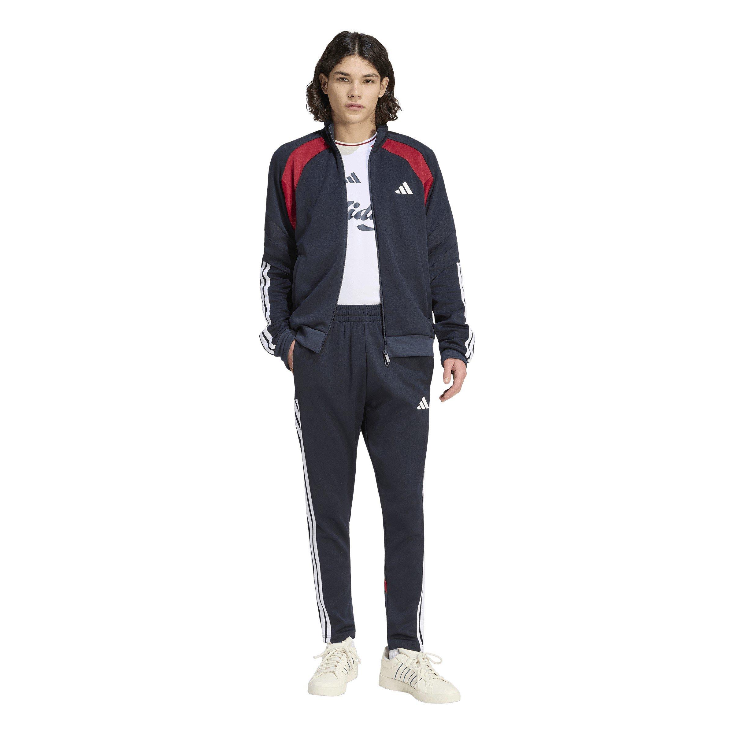 Navy/Red - adidas - Men's Tracksuit Top - 6