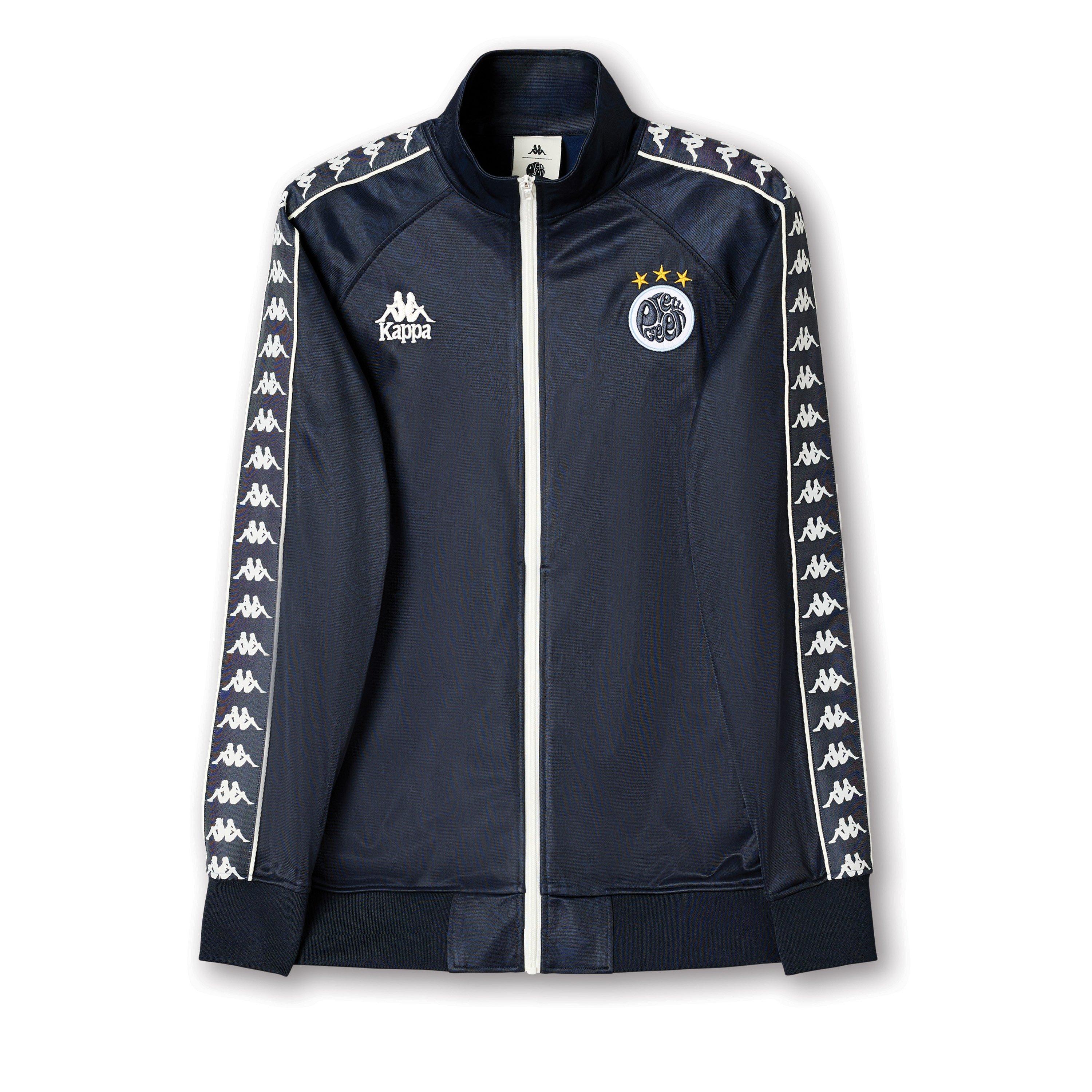 Blue/White GPT - Kappa - Men's KA Banda Zip Through Tracksuit Top - 1
