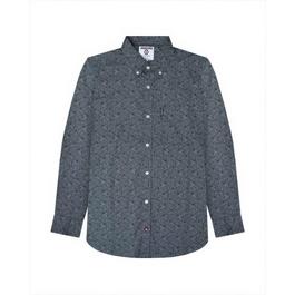 Lambretta L/S Tonal Paisley Shirt