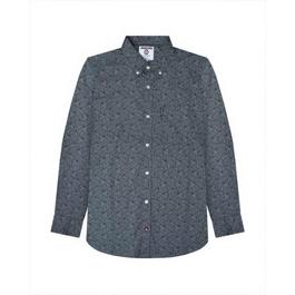 Lambretta L S Tonal Paisley Shirt