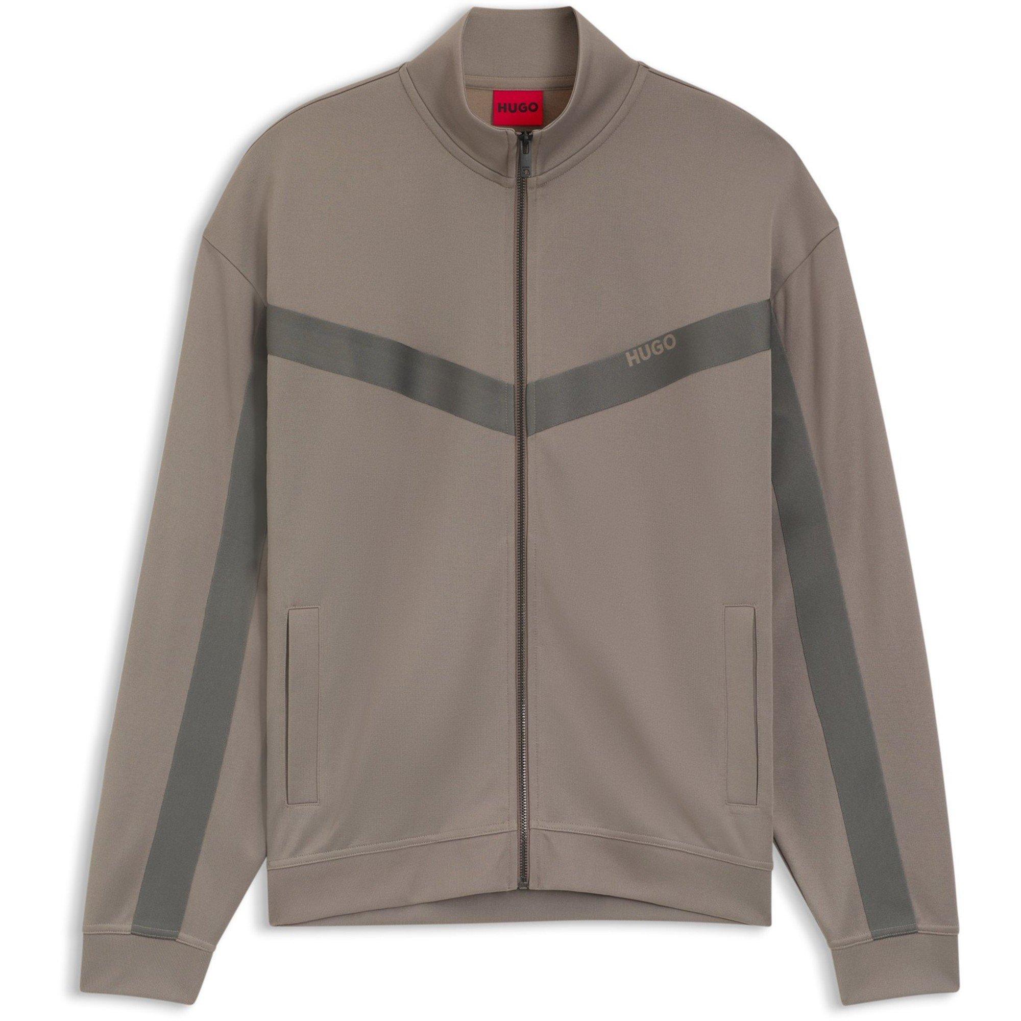 Brown 237 - Hugo - Mens HUGO Tracksuit Top with Athletic Design (Darti) - 1