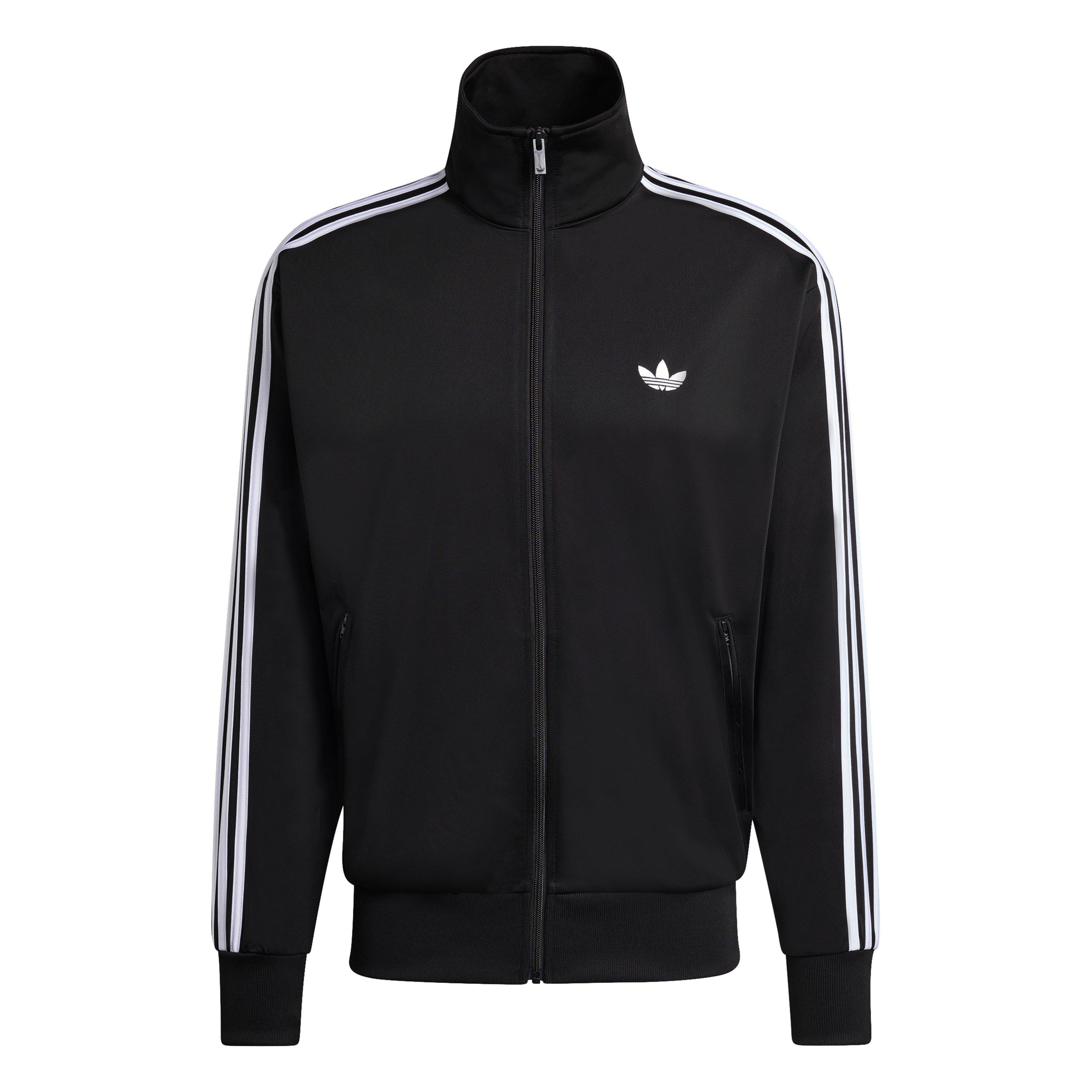 Black - adidas Originals - Mens Firebird Track Top - 1