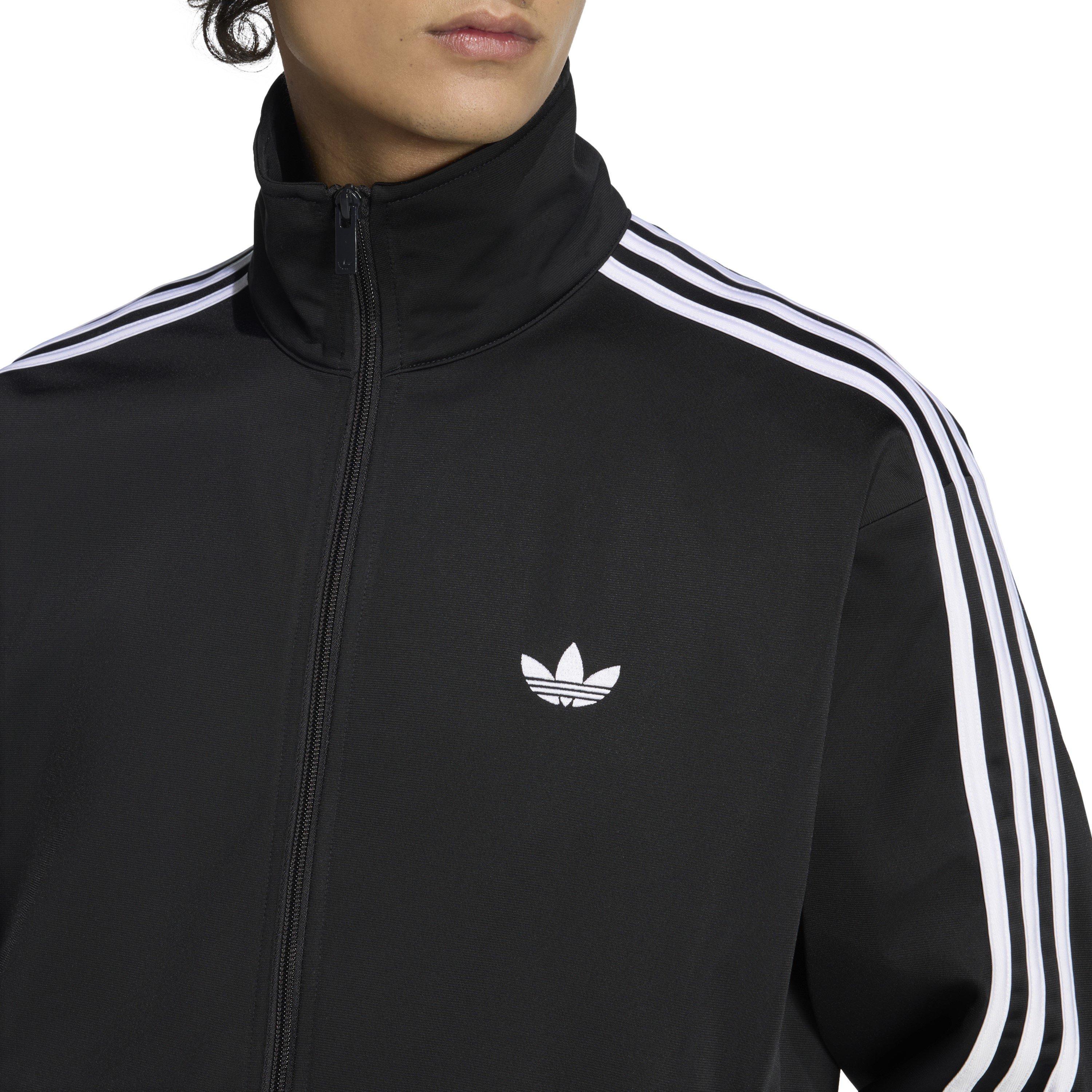 Black - adidas Originals - Mens Firebird Track Top - 4