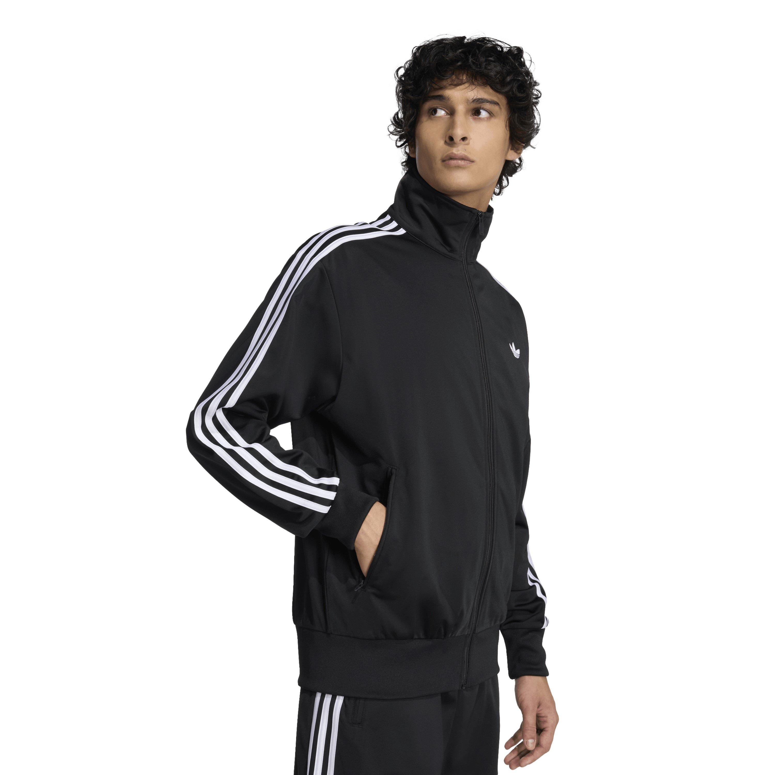 Black - adidas Originals - Mens Firebird Track Top - 5