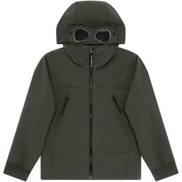 CP Company Boys Softshell Goggle Hooded Jacket