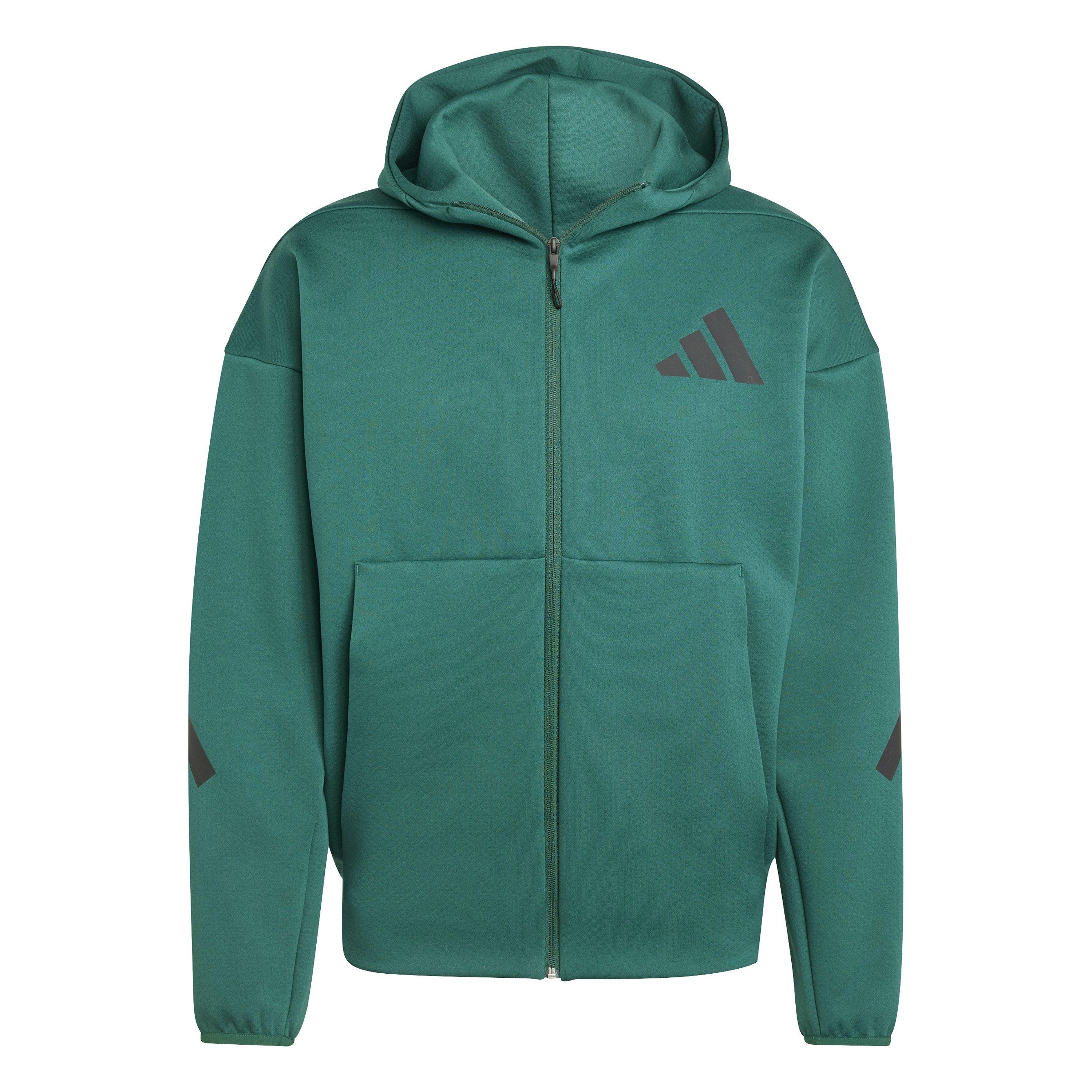 Adidas Men's M Z.n.e. Fz Tracksuit Top - Colleg Green - 2XL
