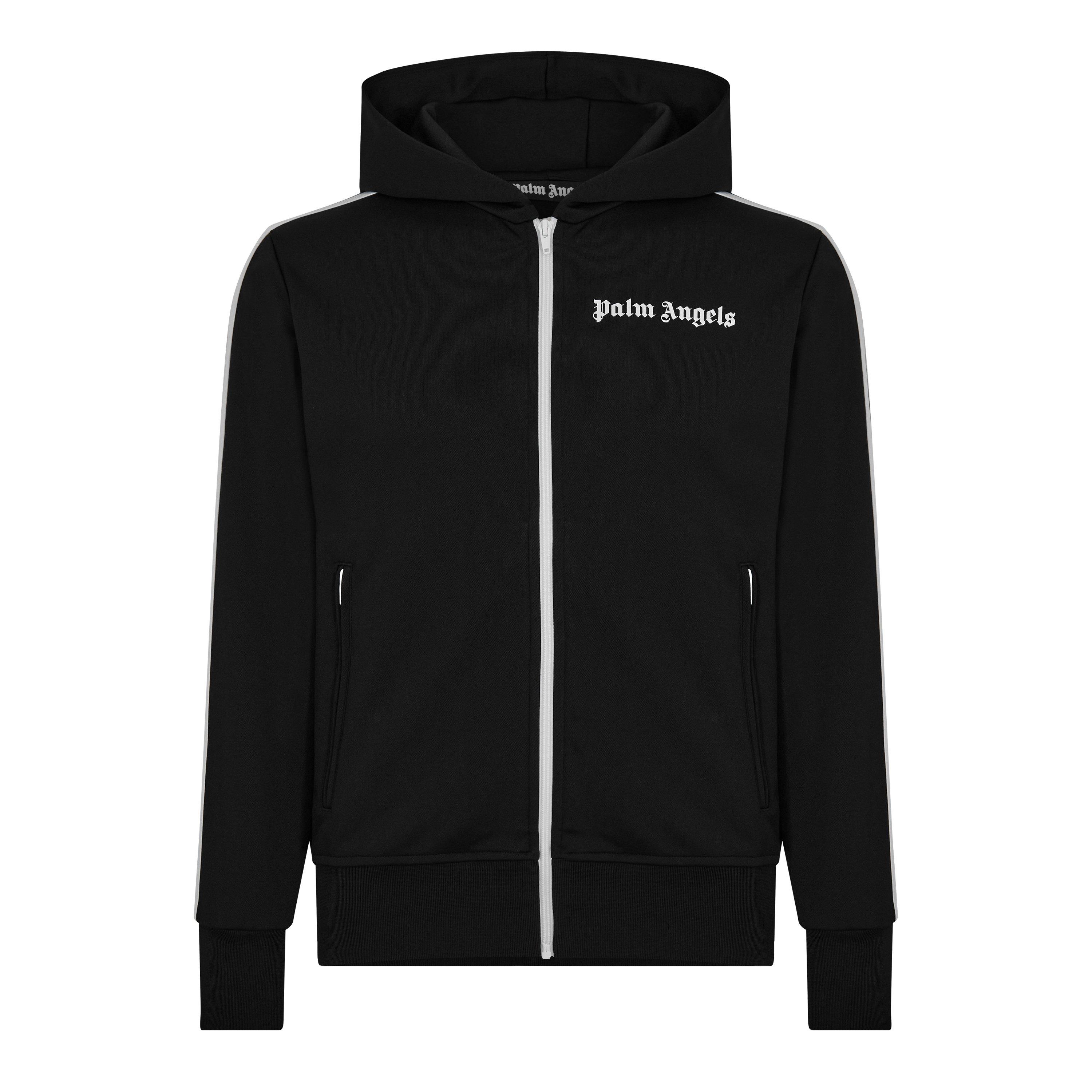 Black 1001 - Palm Angels - Side Stripe Logo Hoodie - 1