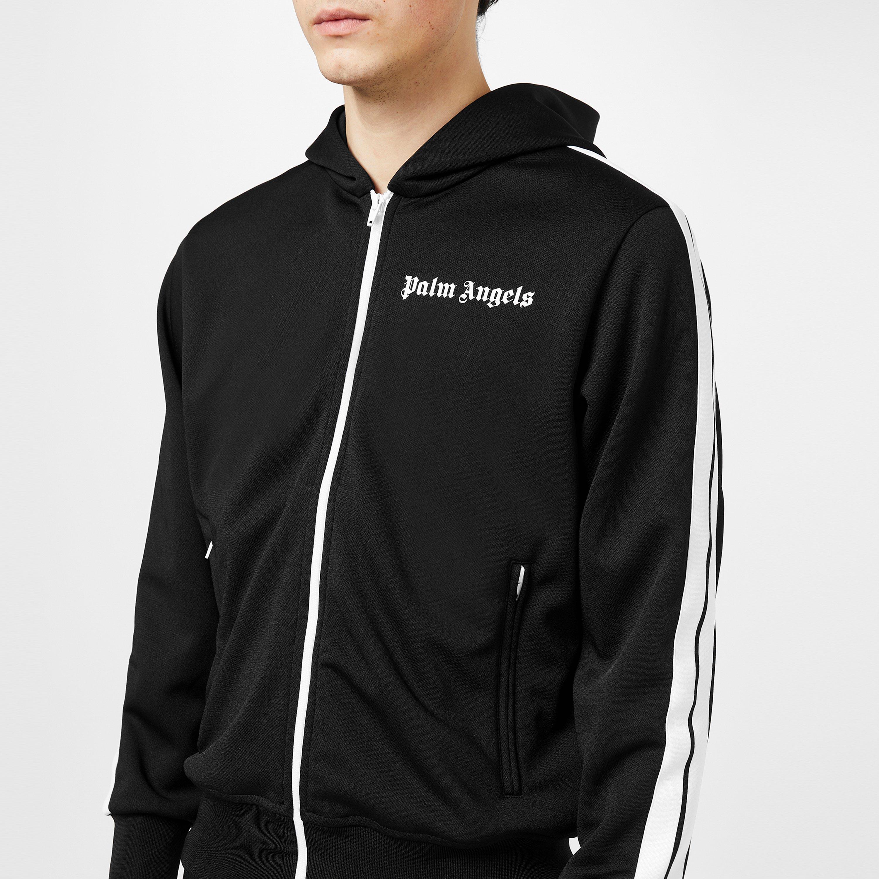 Black 1001 - Palm Angels - Side Stripe Logo Hoodie - 5
