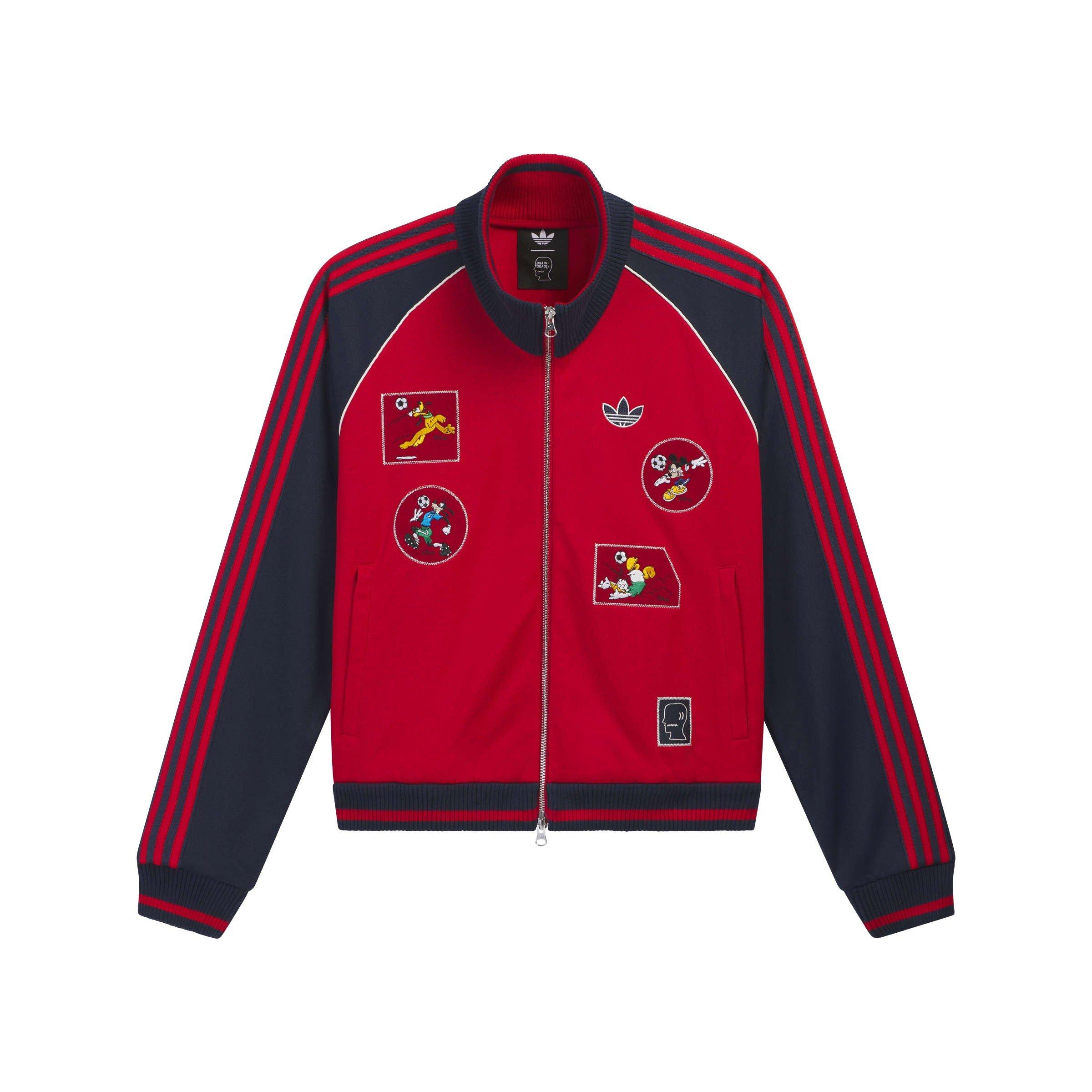 Brain Dead x adidas Men's Tracksuit Top - Better Scarlet - L