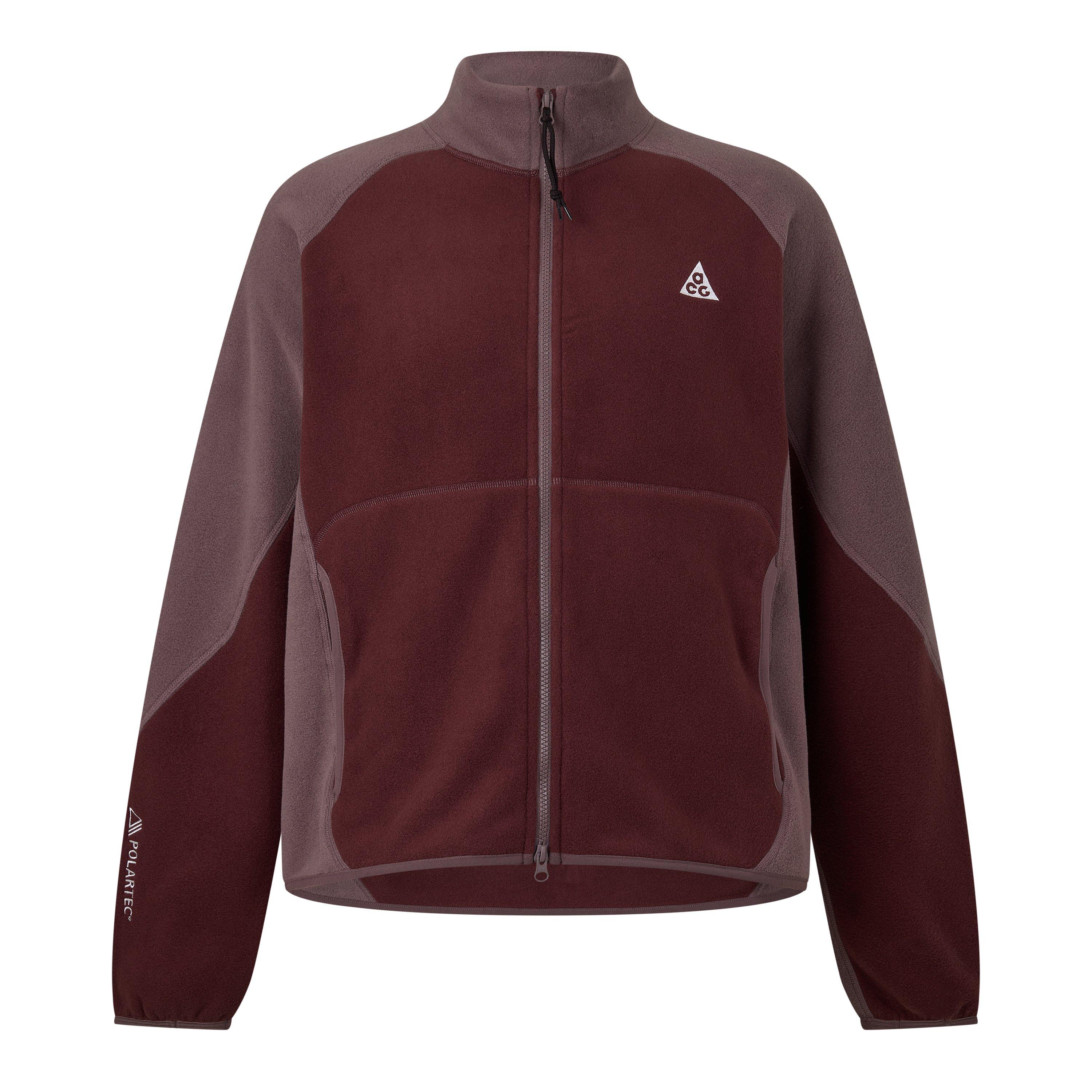 Tattoo - Nike - Men's Wolf Tree Fleece Funnel-Neck Tracksuit Top - 1