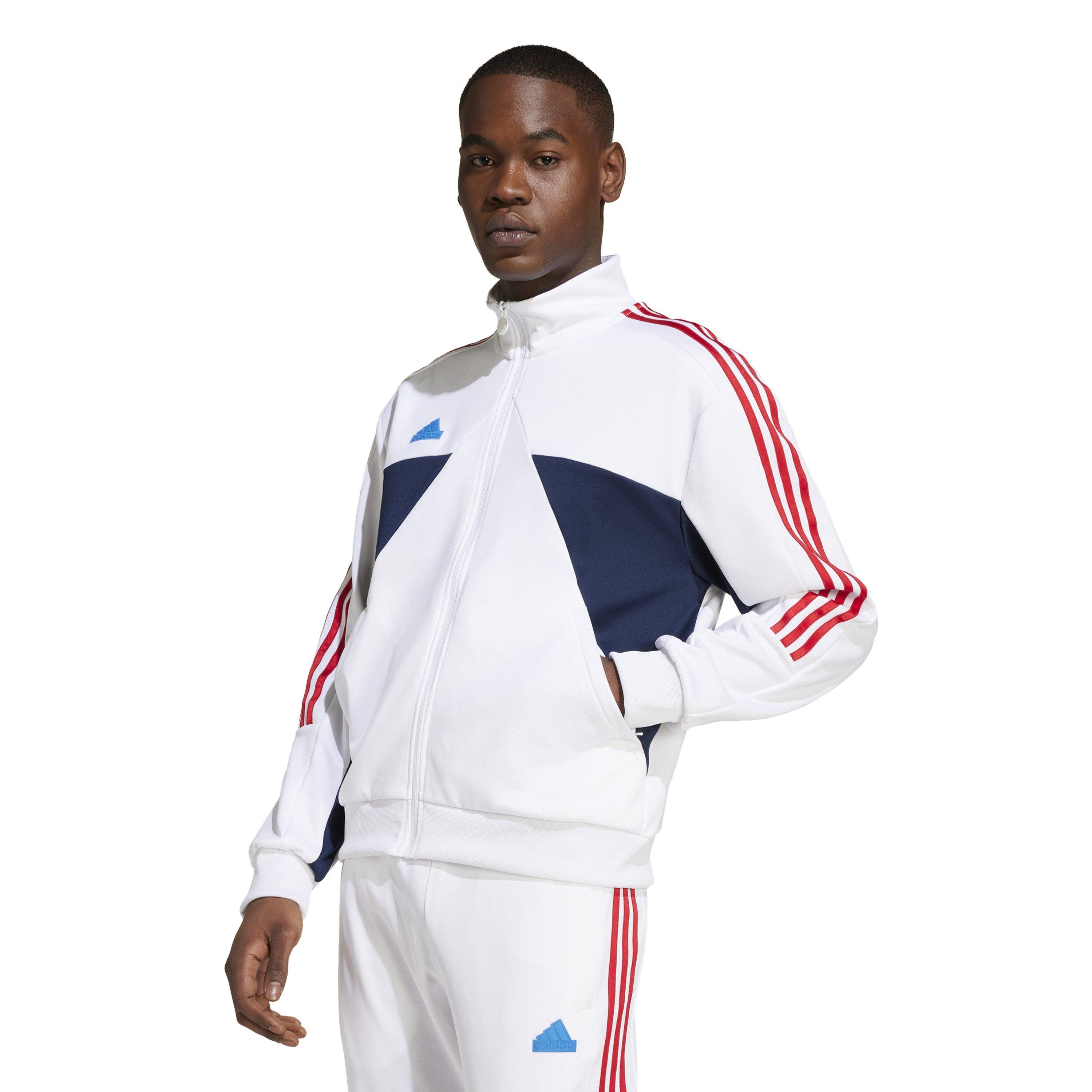 White - adidas - M Tiro Ntpk Tt Tracksuit Top Mens - 2