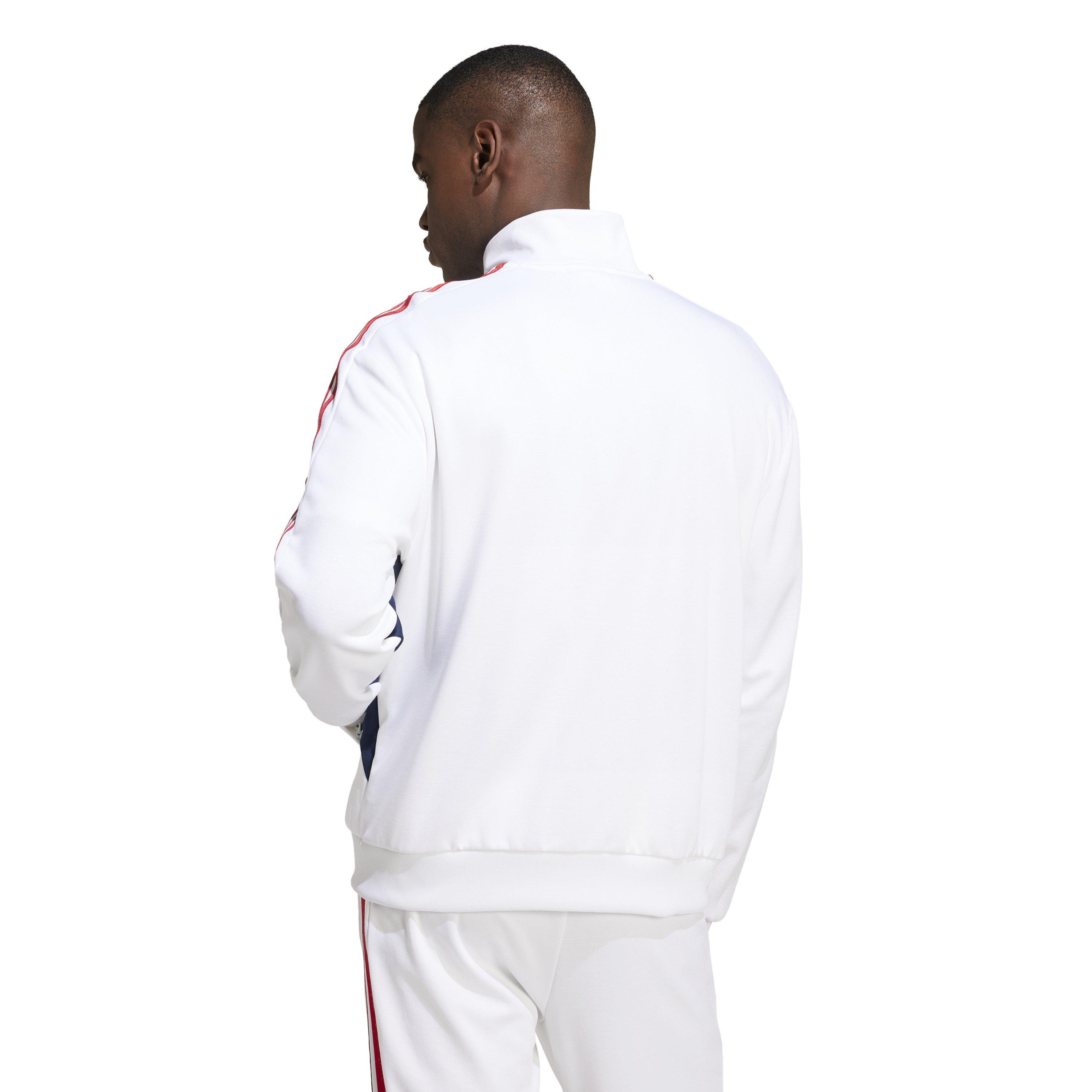 White - adidas - M Tiro Ntpk Tt Tracksuit Top Mens - 3