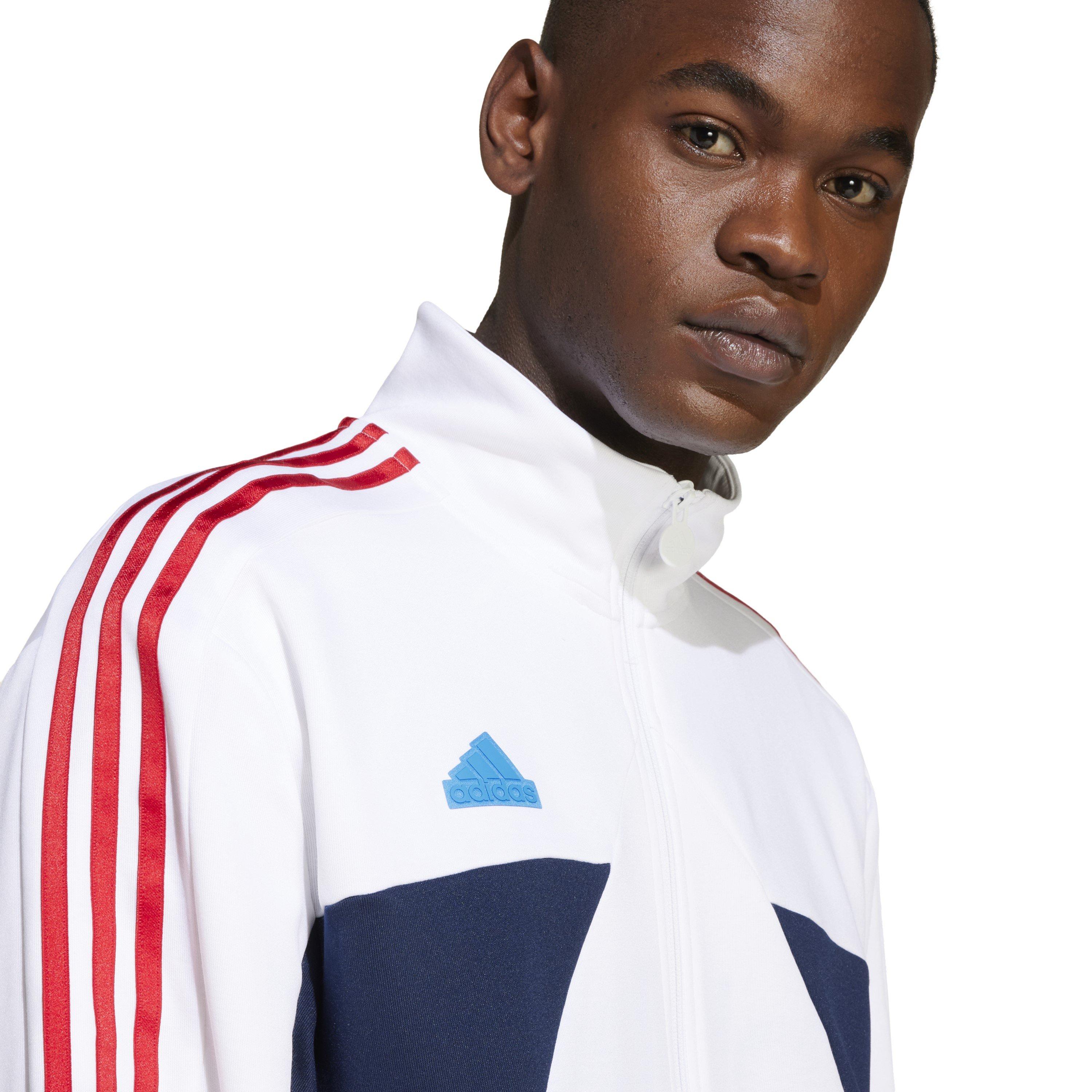 White - adidas - M Tiro Ntpk Tt Tracksuit Top Mens - 4