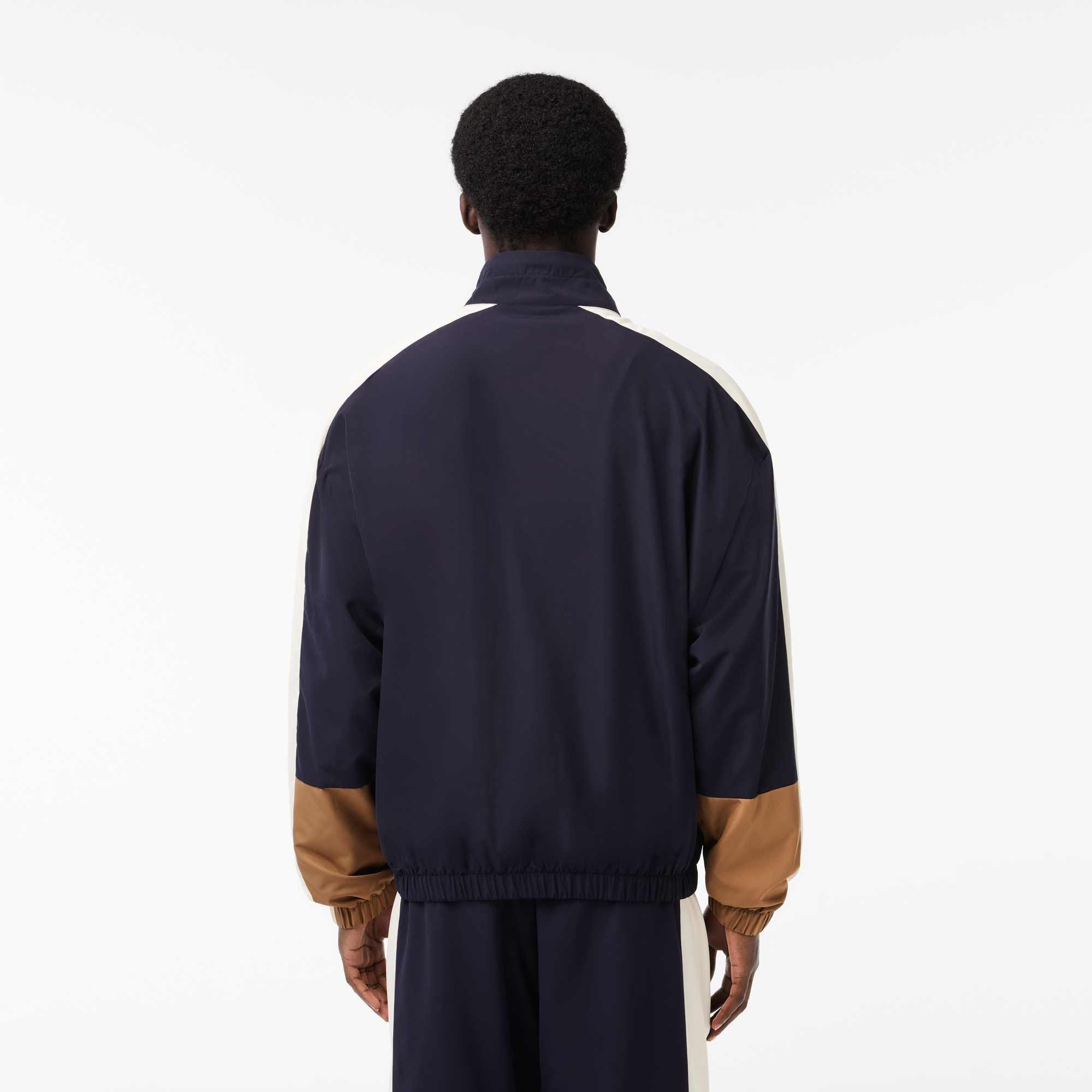 Abysm RHI - Lacoste - Showerproof Colour Block Track Jacket - 3