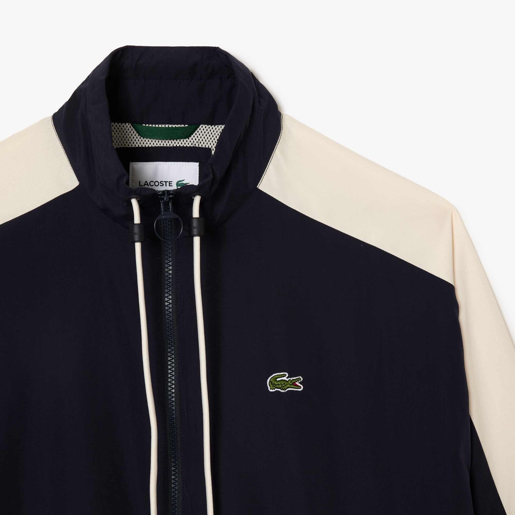 Abysm RHI - Lacoste - Showerproof Colour Block Track Jacket - 4