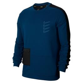 Nike JACQUEMUS Marin cotton polo sweatshirt
