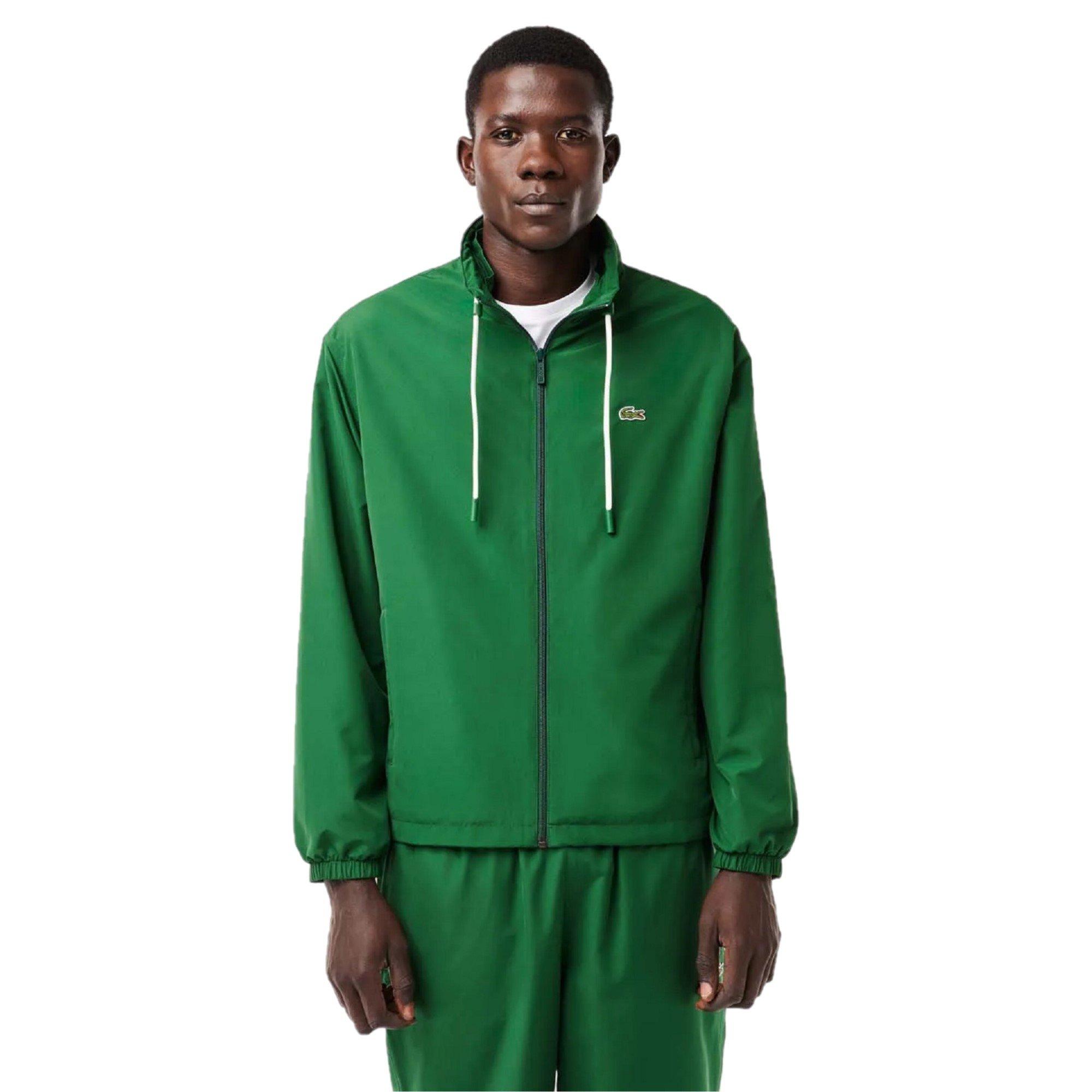 Green - Lacoste - Zip Through Jacket - 1
