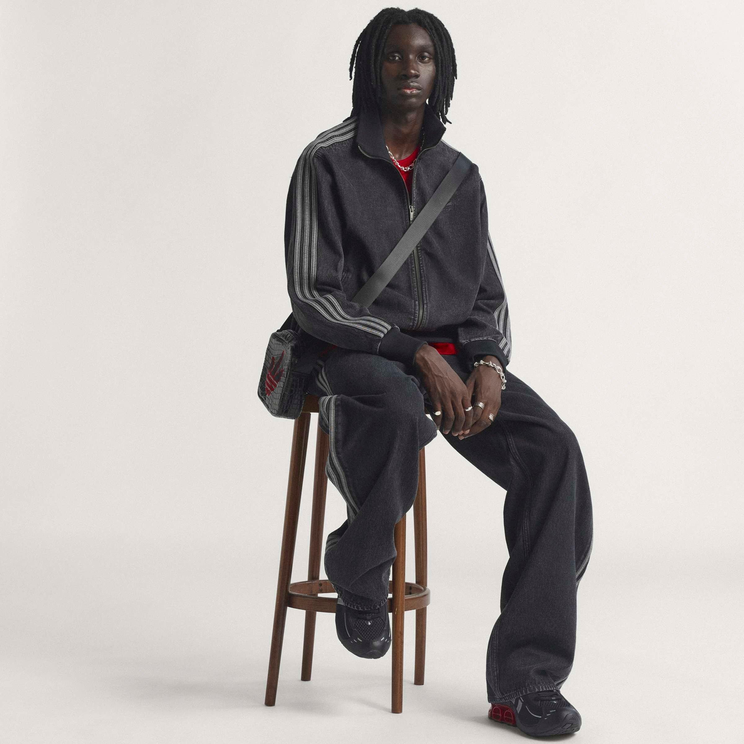 Black Denim - adidas Originals - Adidas Firebird Dnm Sn72 - 7