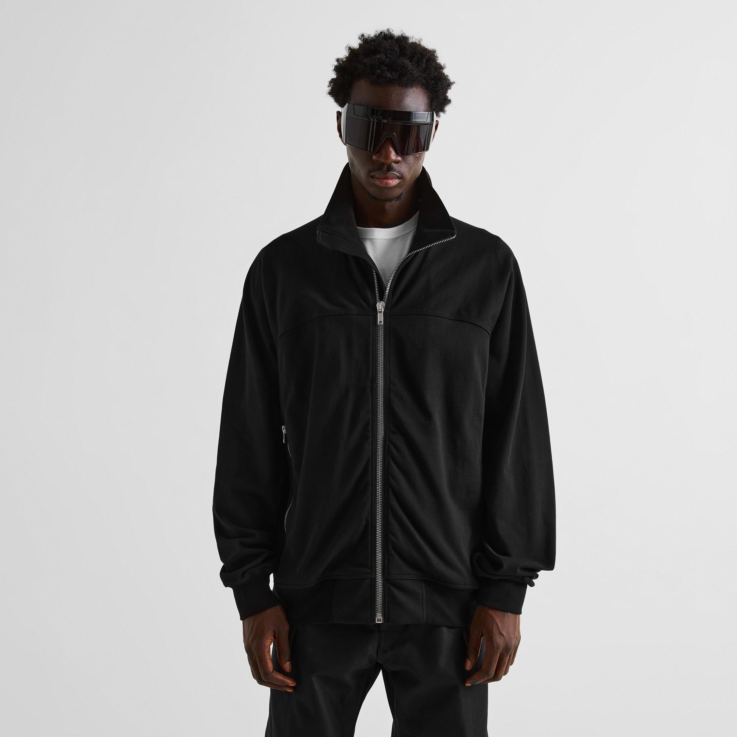 Black - Rick Owens - Zip Front Jogger Jacket - 3