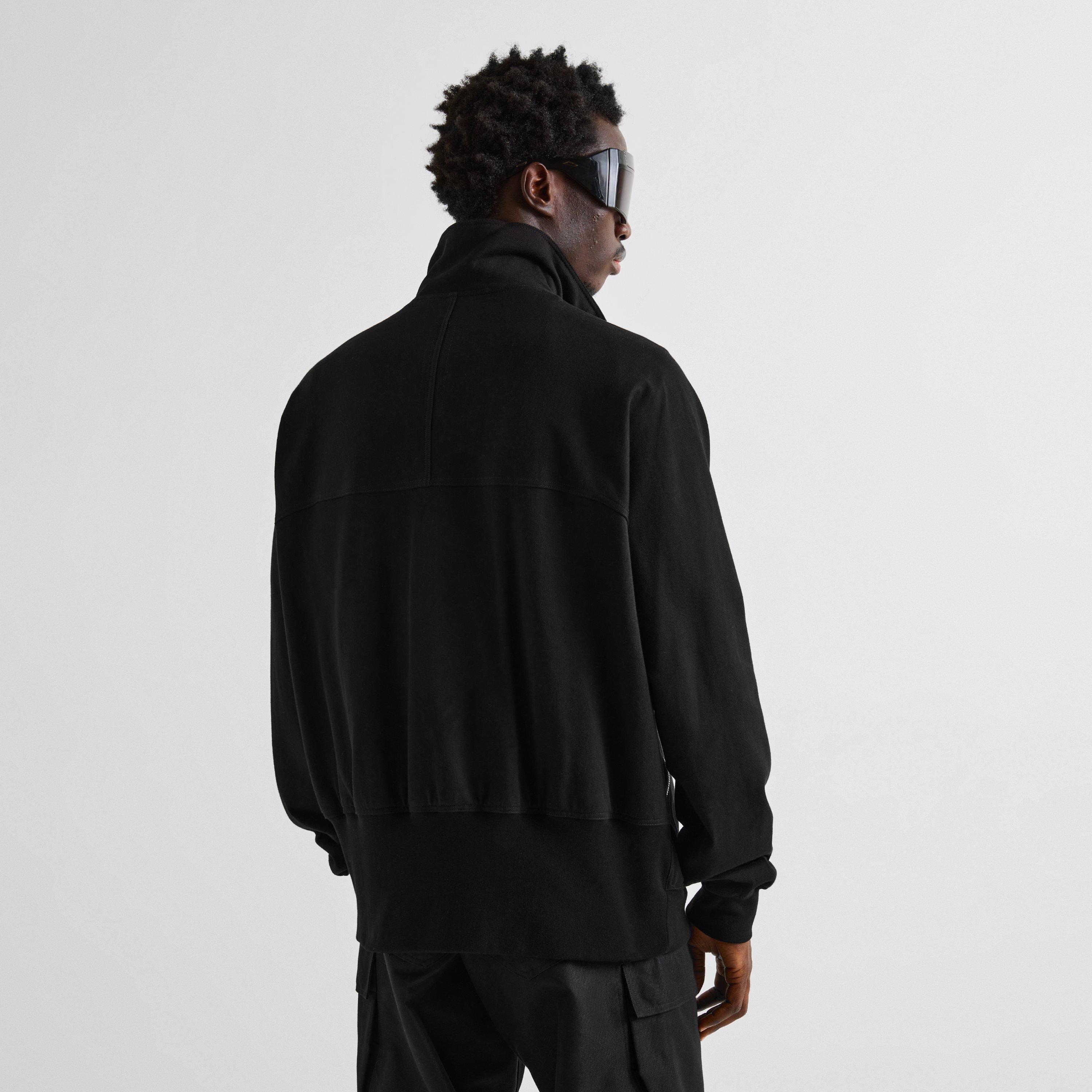 Black - Rick Owens - Zip Front Jogger Jacket - 4