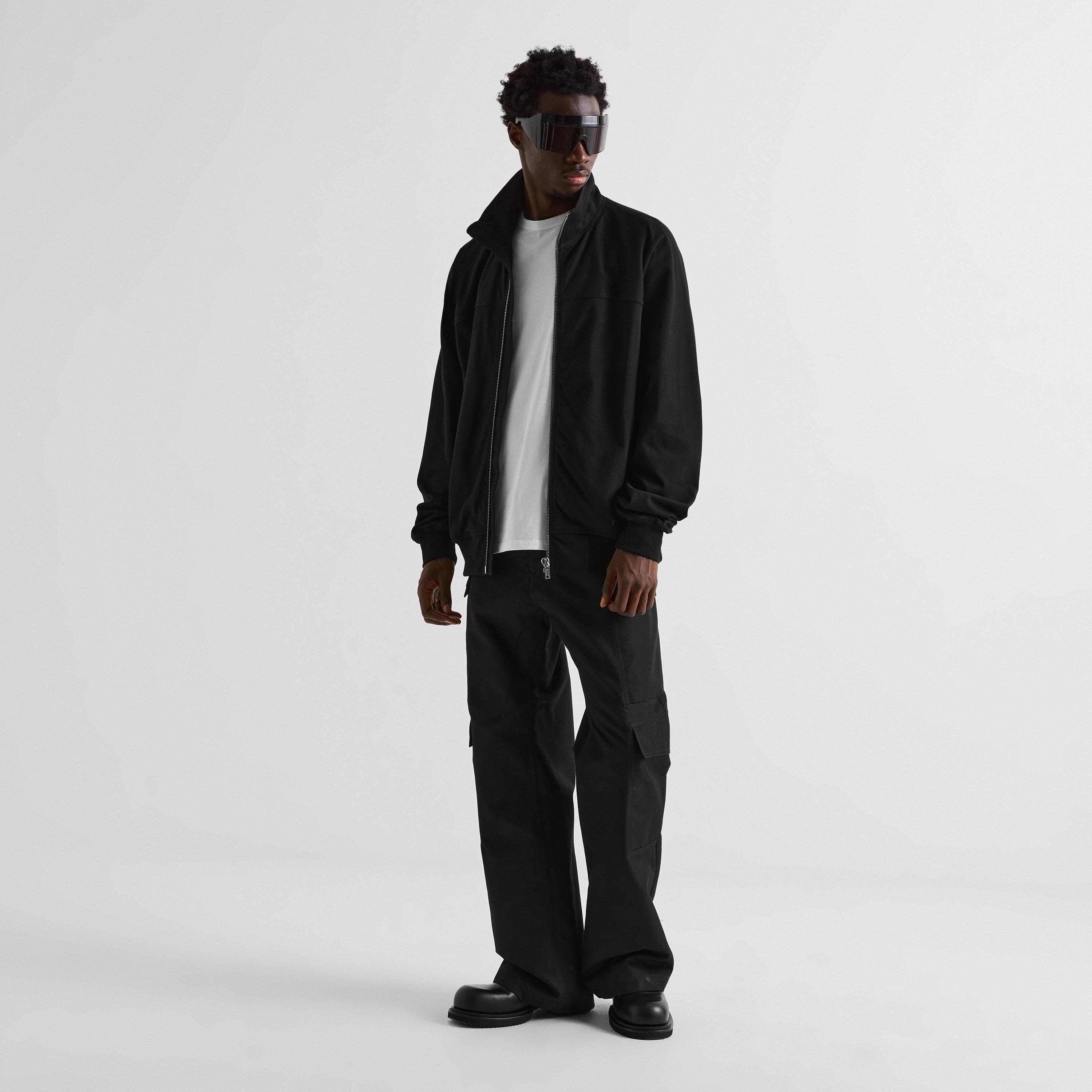 Black - Rick Owens - Zip Front Jogger Jacket - 6