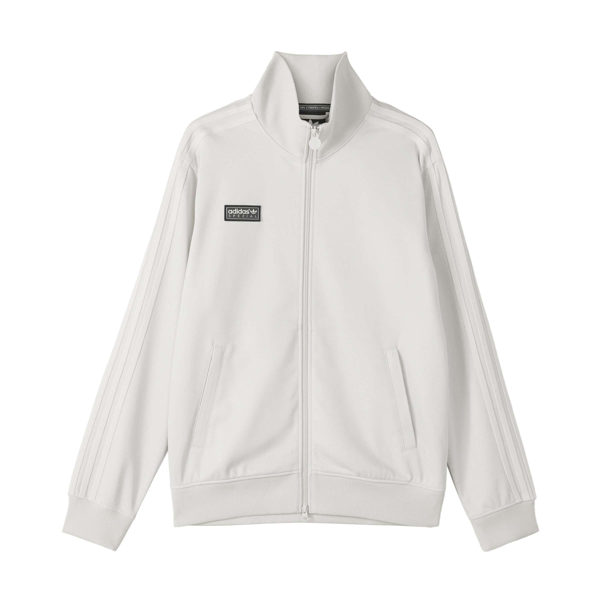 Grey - adidas - Mens Spezial Backhill Tracksuit Top - 1