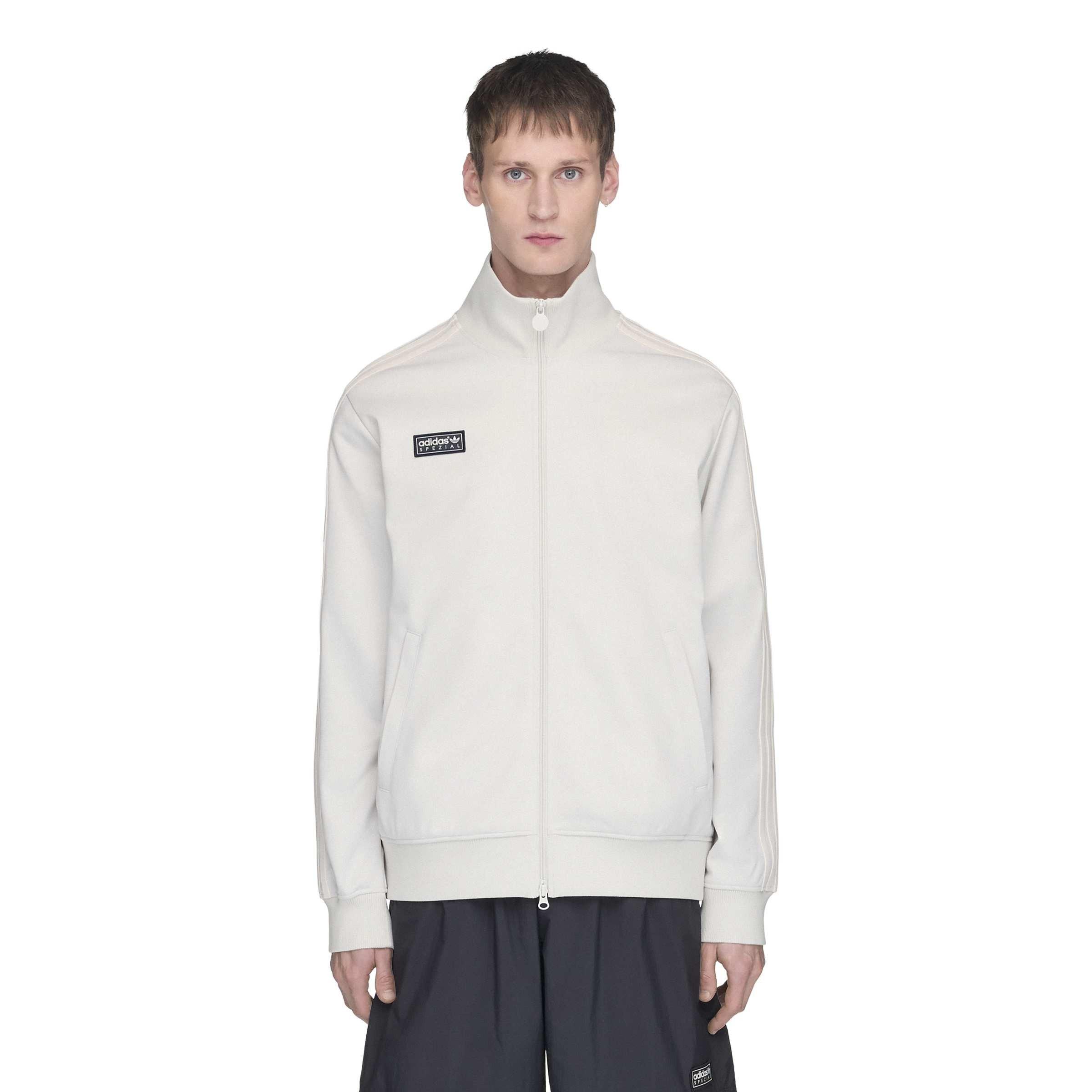 Grey - adidas - Mens Spezial Backhill Tracksuit Top - 3